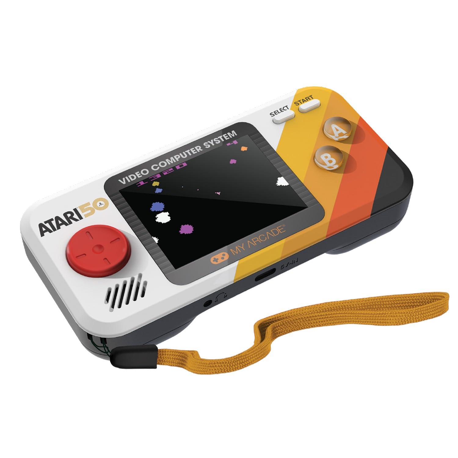 My Arcade Atari Pocket Player Pro: Handheld Portable Video Game Console with 100 Games, 2.75" Color Display, Ergonomic Design - Image 4
