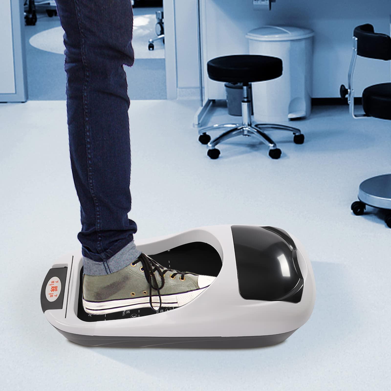 Automatic Shoe Film Machine for Inside Door, Automatic Shoe Cover Dispenser with 200pcs Disposable Plastic Boot Portable Shoes Boot Cover Dispenser Shoes Cover Machine Home Shop and Office - Image 4
