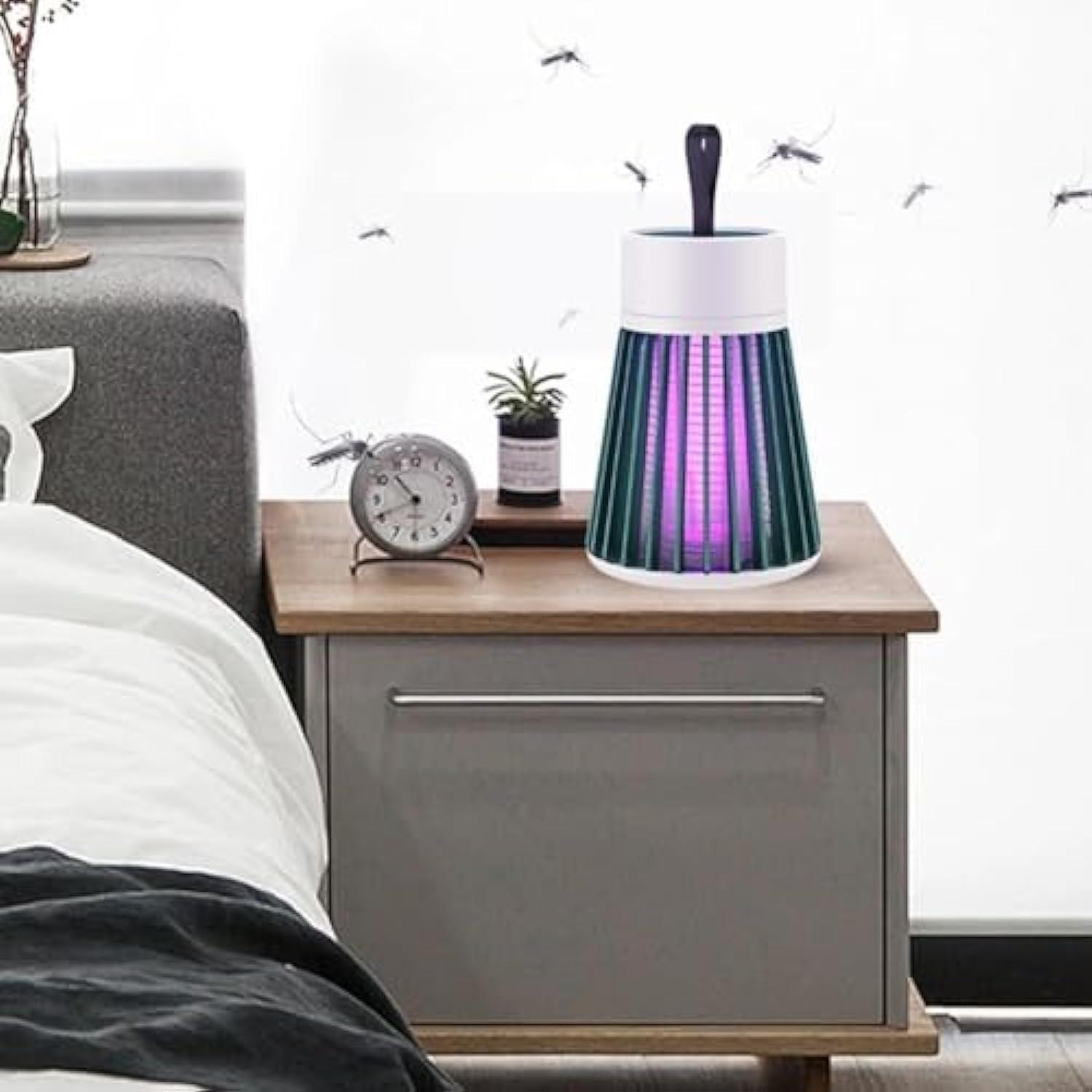 Health & Household Mozz Guard Mosquito Zapper-Mozzguard Pro Bed Light, Portable Cordless Bug Light USB Charing Zapper Outdoor Low Noise Trap Indoor, Waterproof Camping Lamp for Garden, Picnic (A) - Image 3