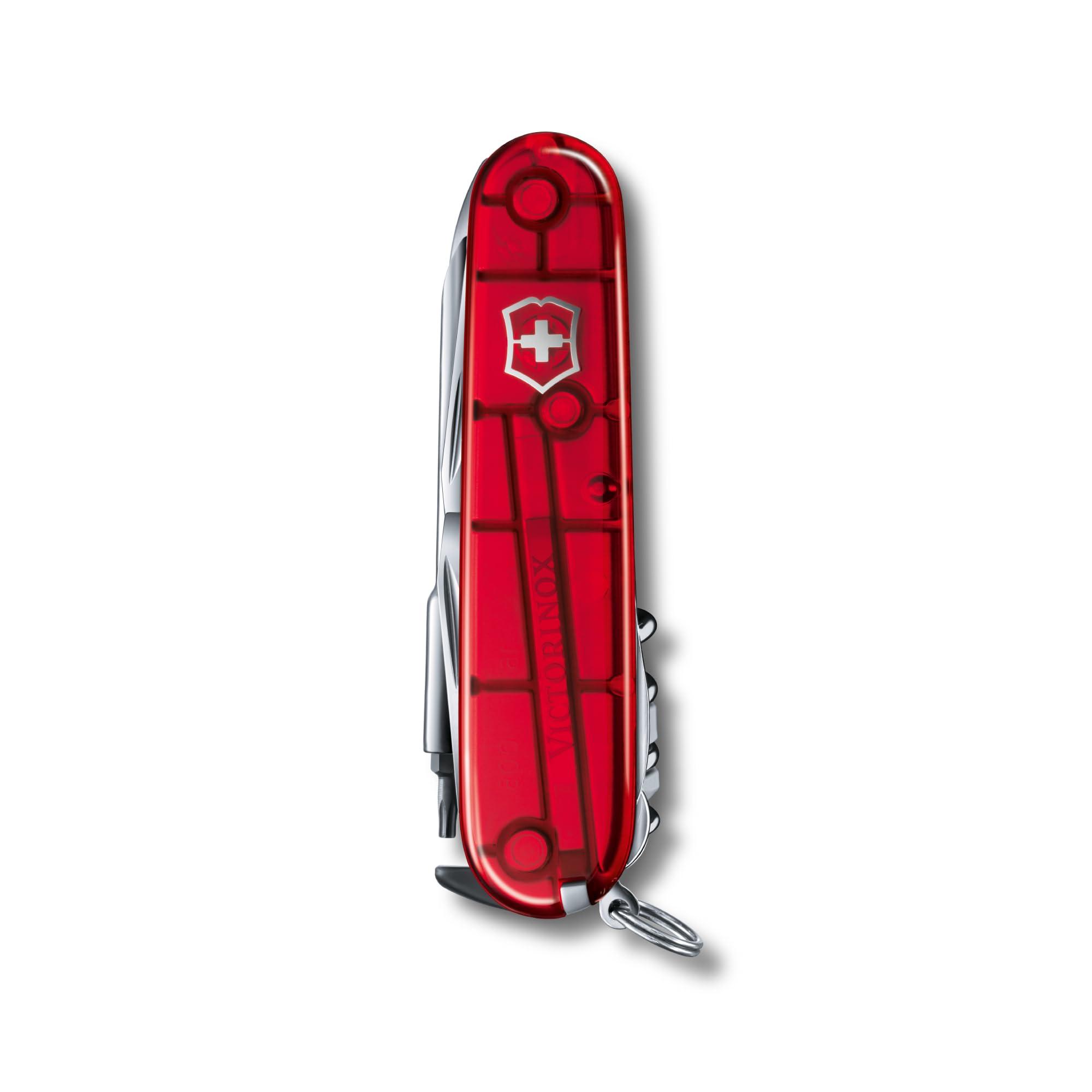 Victorinox - Cybertool 34 Swiss Army Knife (Translucent Red) 17725 - Image 2