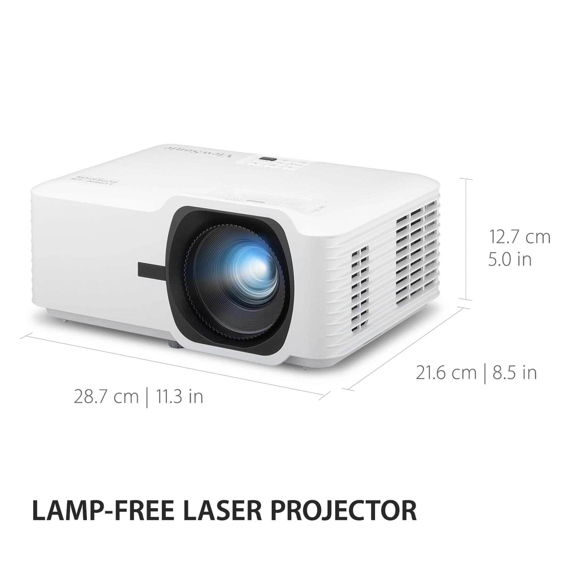 ViewSonic LS740HD 5000 Lumens 1080p Laser Projector with 1.3x Optical Zoom, H/V Keystone, 4 Corner Adjustment, and 360 Degrees Projection for Auditorium, Conference Room and Education - Image 8