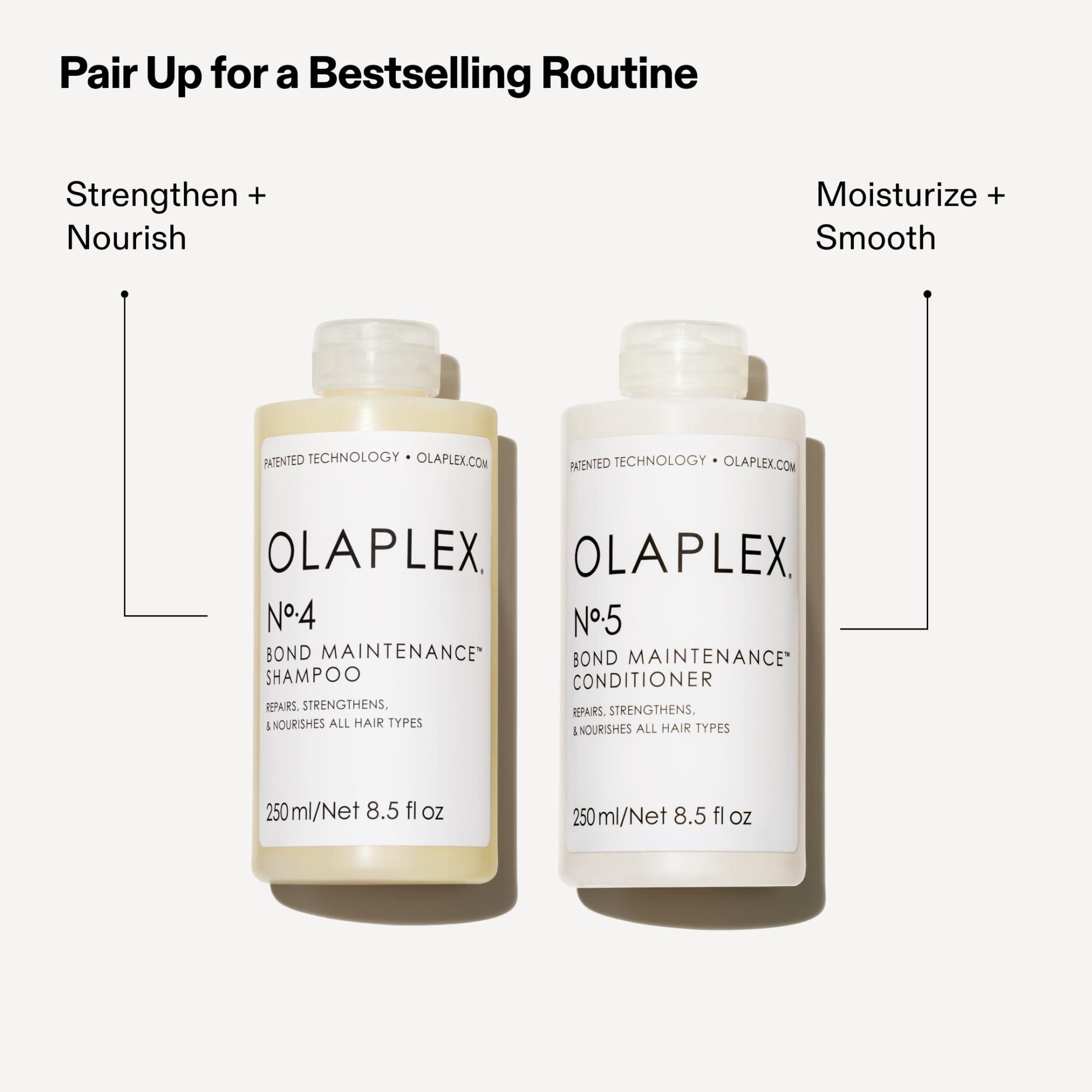 Olaplex No. 4 Bond Maintenance Shampoo, Repairs, Strengthens, & Nourishes All Hair Types, Adds Shine & Leaves Hair Feeling Soft, 8.5 fl oz - Image 8
