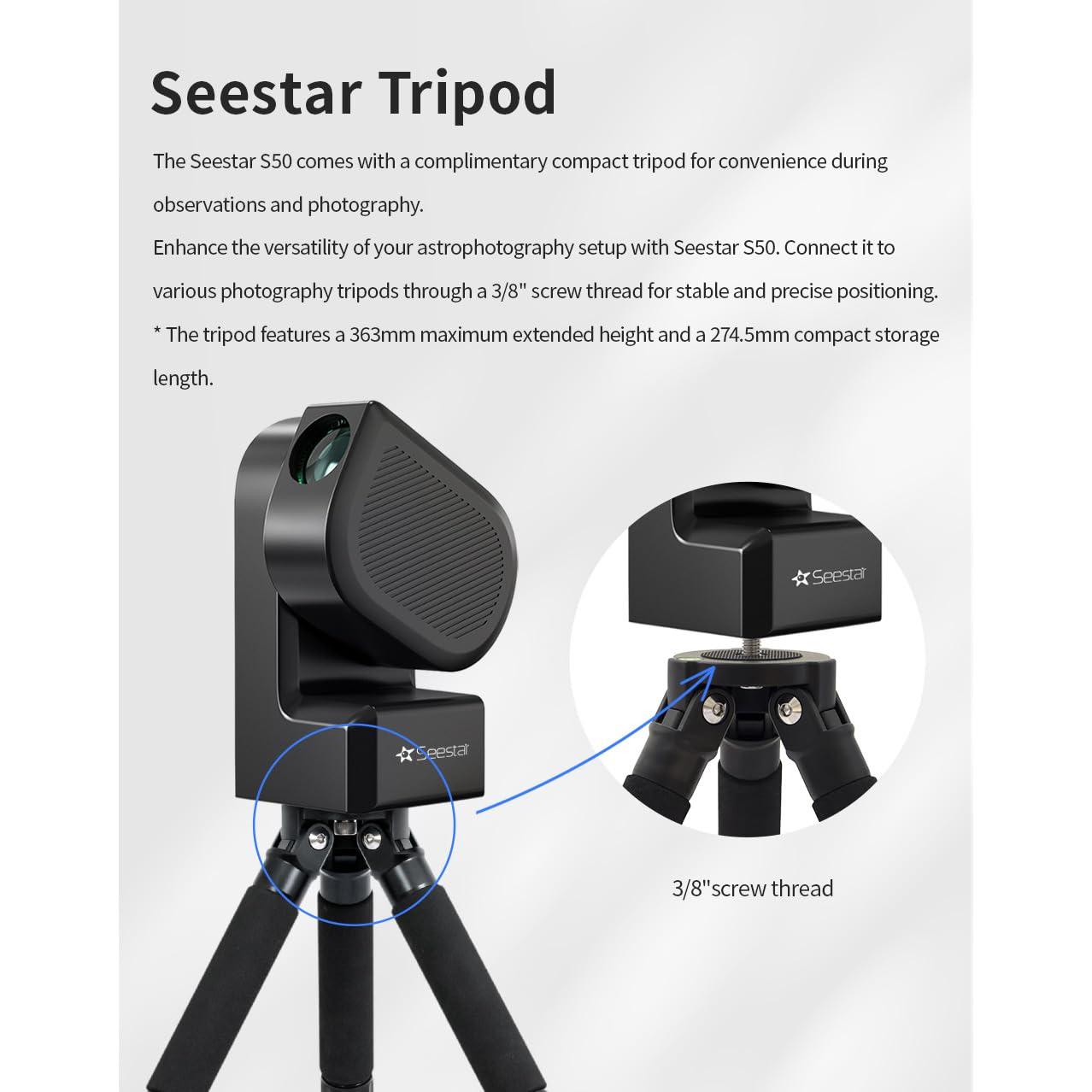 ZWO Seestar S50 Astronomical All-in-one Smart Telescope - Image 3