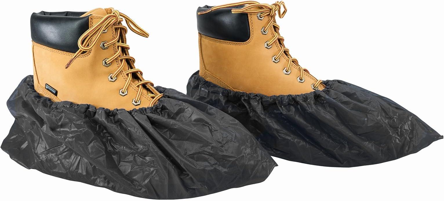 Provizio Supply Waterproof Shoe Covers Disposable Non Slip Extra Large Boot Cover - (40 Pairs) - Image 2