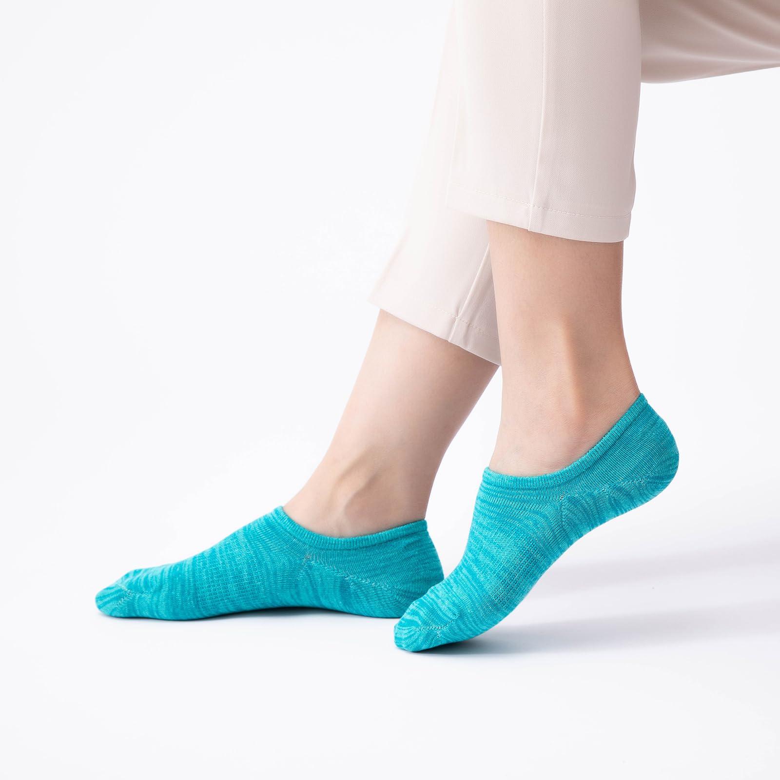 IDEGG No Show Socks Womens and Men Low Cut Ankle Short Anti-slid Athletic Running Novelty Casual Invisible Liner Socks - Image 6