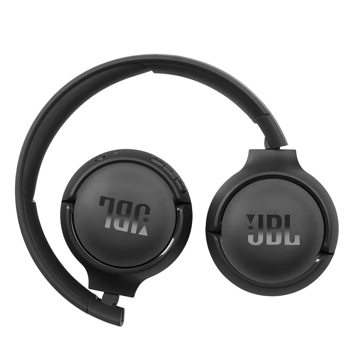 JBL Tune 510BT: Wireless On-Ear Headphones with Purebass Sound - Black - Image 5