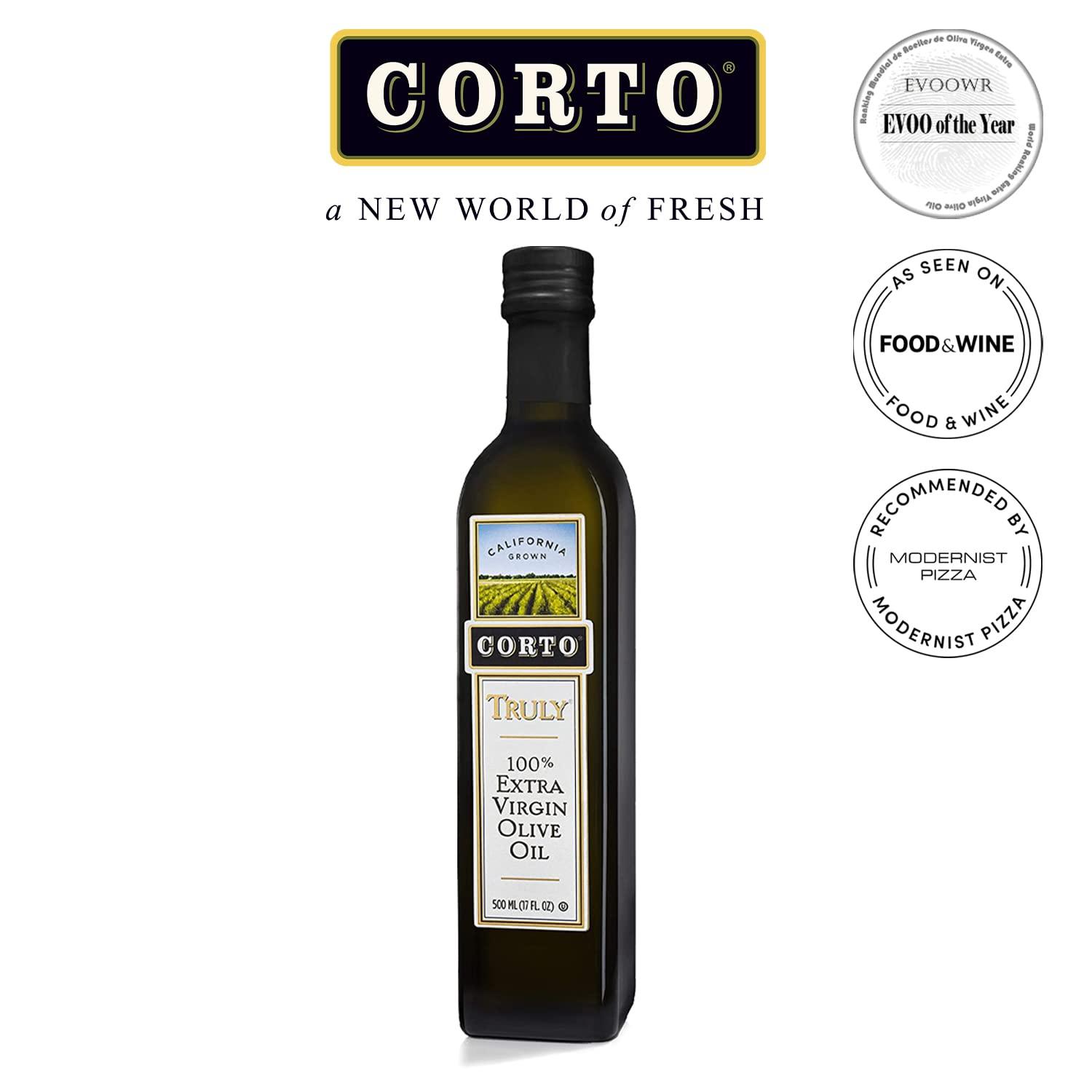 Corto TRULY® | 100% Extra Virgin Olive Oil | Floral Notes | Cold Extracted in State-of-the-Art Mill | Straight from Official Corto Olive Groves & Oil Producer | 500 mL - Image 3