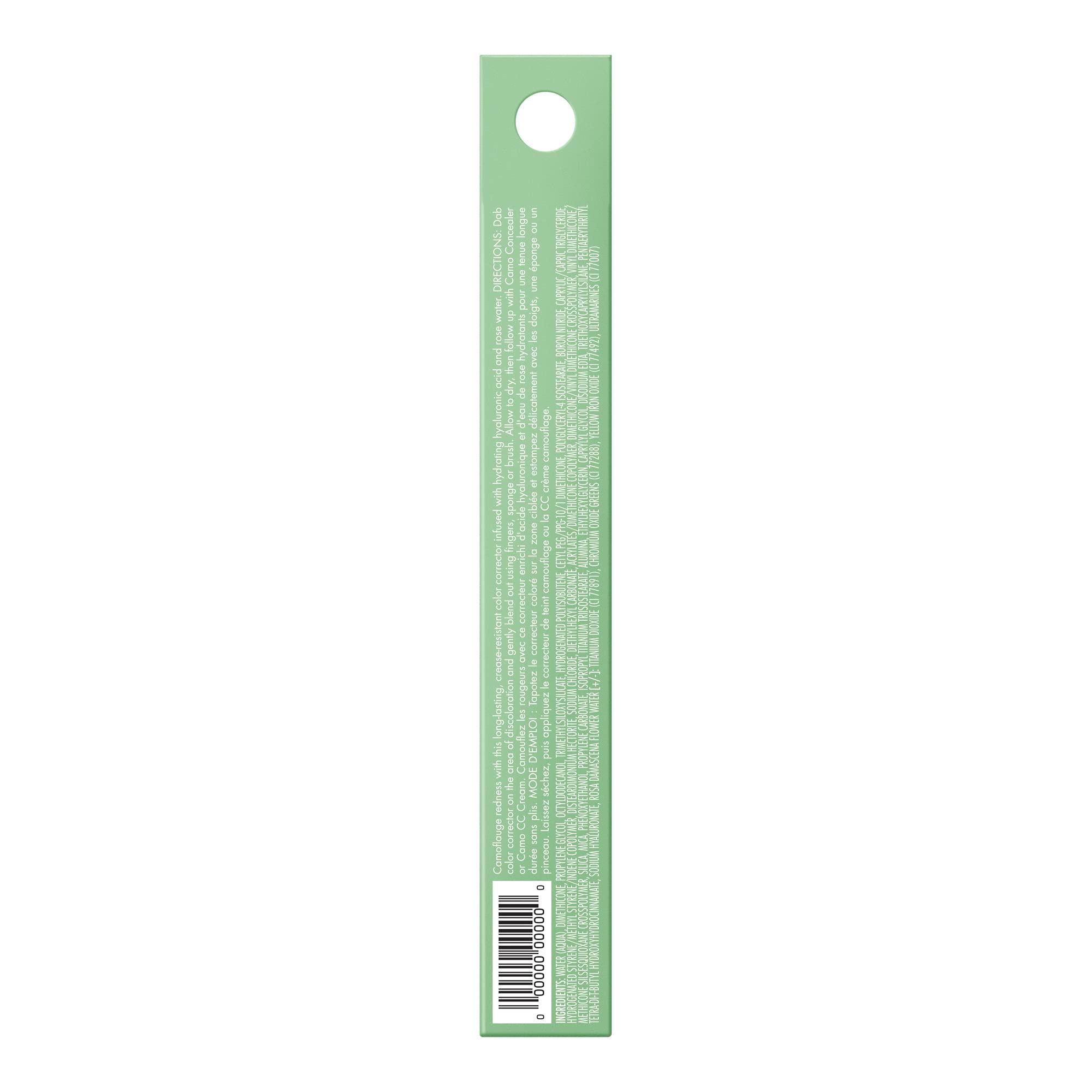e.l.f. Camo Color Corrector, Hydrating & Long-Lasting Color Corrector For Camouflaging Discoloration, Dullness & Redness, Vegan & Cruelty-Free, Green - Image 7