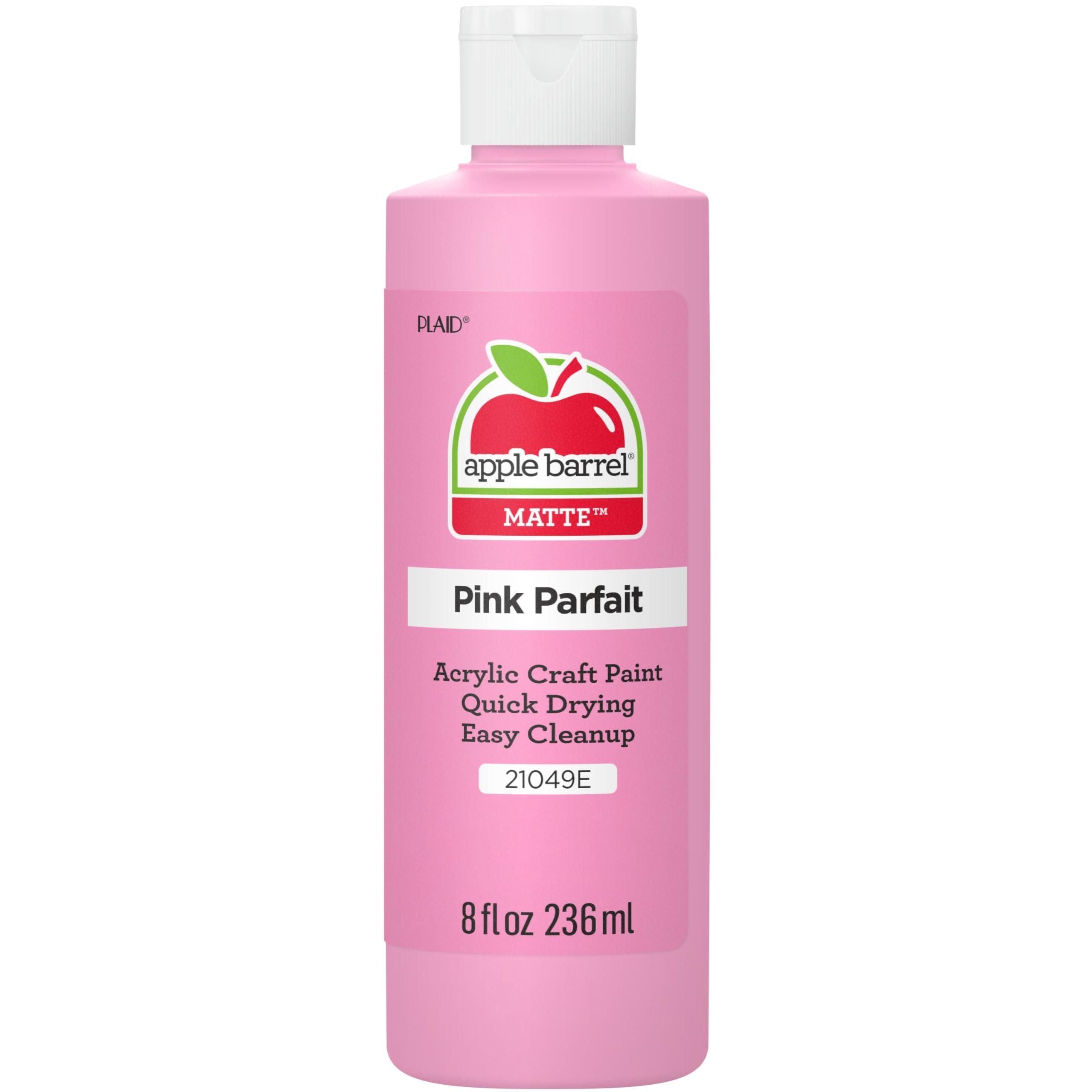 Apple Barrel Acrylic Paint (8 Ounce), Pink Parfait, 8 Fl Oz-Pack of 1
