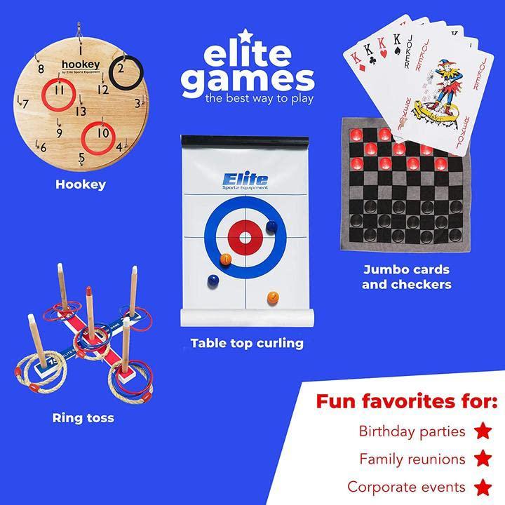 Elite Sportz Ring Toss Games for Kids - Outdoor Yard Game for Adults & Family - Backyard Toys, Outdoor Game, Backyard Games, Lawn Games for Kids Ages 4-8 - Image 9