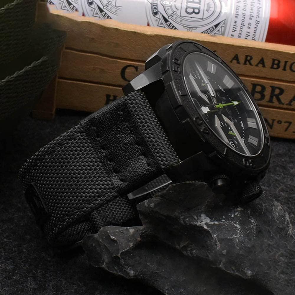 Olytop Galaxy Watch 4/5/6 Bands Pro 45mm 44mm 40mm, Galaxy Watch 4/6 Classic Band 47mm 46mm 43mm 42mm, 20mm Nylon Sport Replacement Strap Men Women for Samsung Watch 4/5/6/5 Pro/Active 2/3 41mm, - Image 3