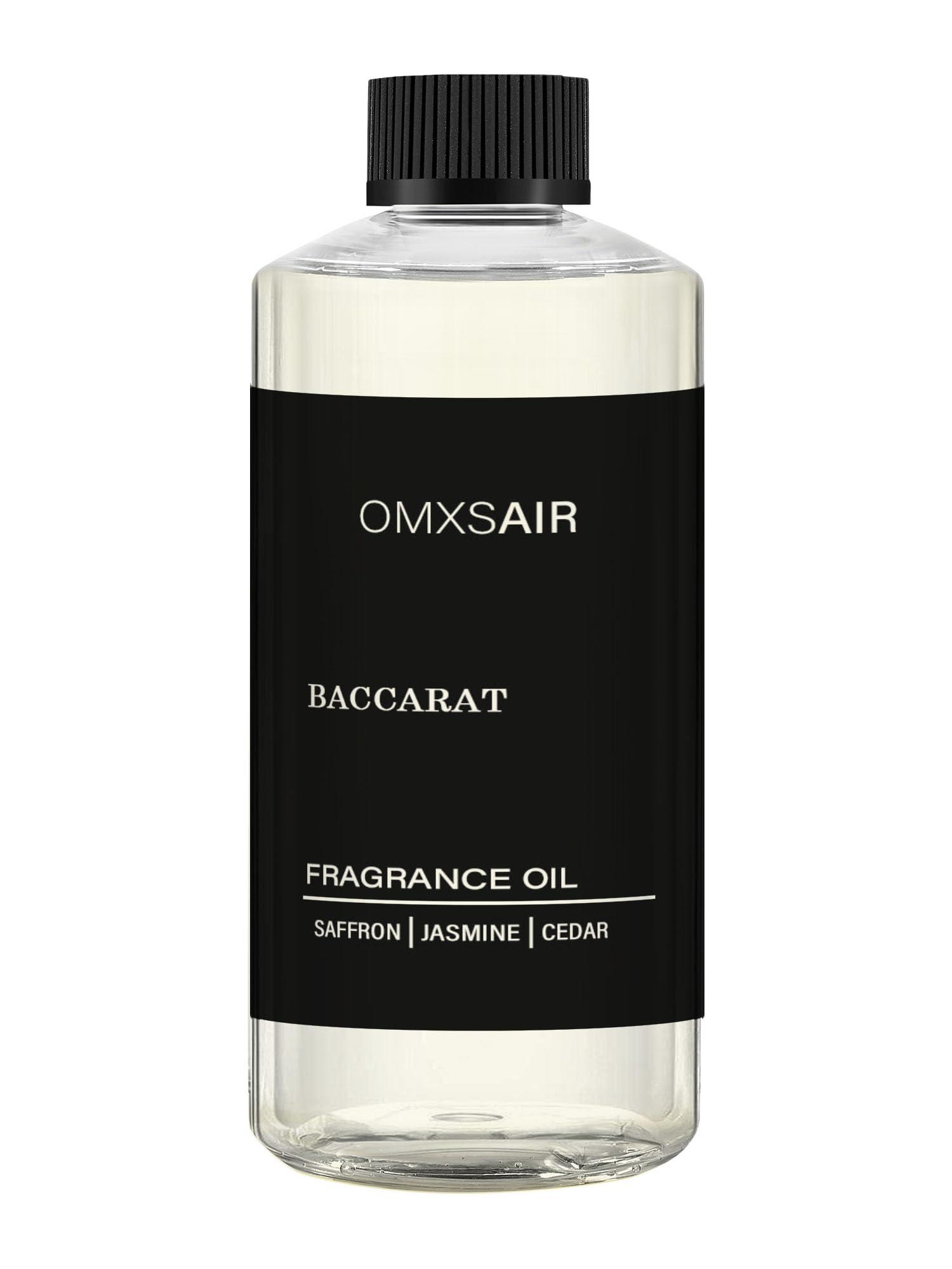 Baccarat Hotel Diffuser Oil Inspired by Baccarat 17.6 Fl Oz(500ml) - Hotel Fragrance Diffuser Oil & Home Luxury Scents - Saffron, Cedar,Ambergris Essential Oils Blend for Aromatherapy Diffuser