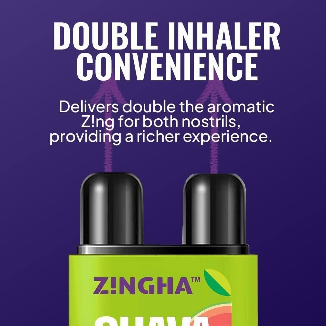 Z!NGHA Natural Aromatherapy Nasal Stick – Boost Focus & Enhance Breathing | Portable Sinus Relief & Relaxation Nasal Inhaler Stick | Intake Breathing Essential Oil Blend for Stress and Congestion - Image 8