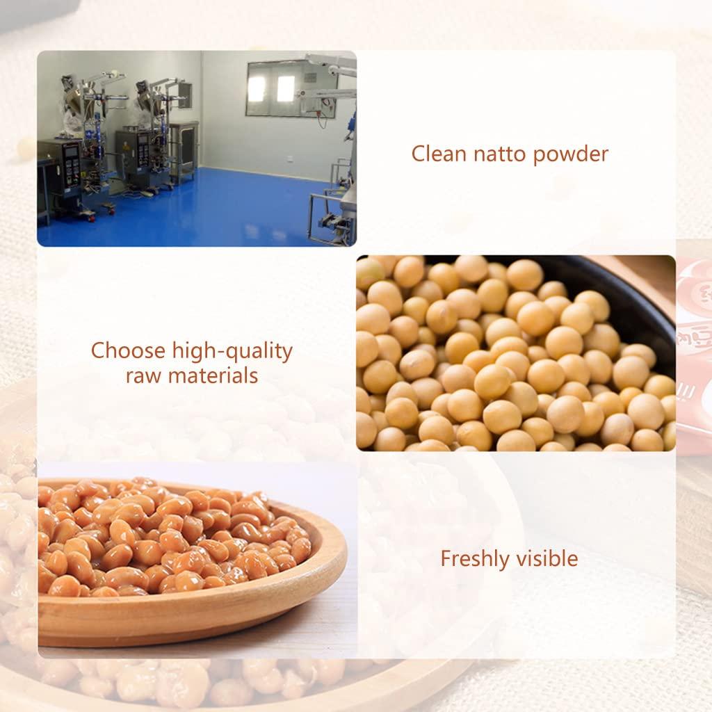 BOGEEL 10 Pieces Nattomoto Starter Japanese Natto Fermented Soybeans Powder for Household for Health Bacillus Subtilis Active Natto - Image 8