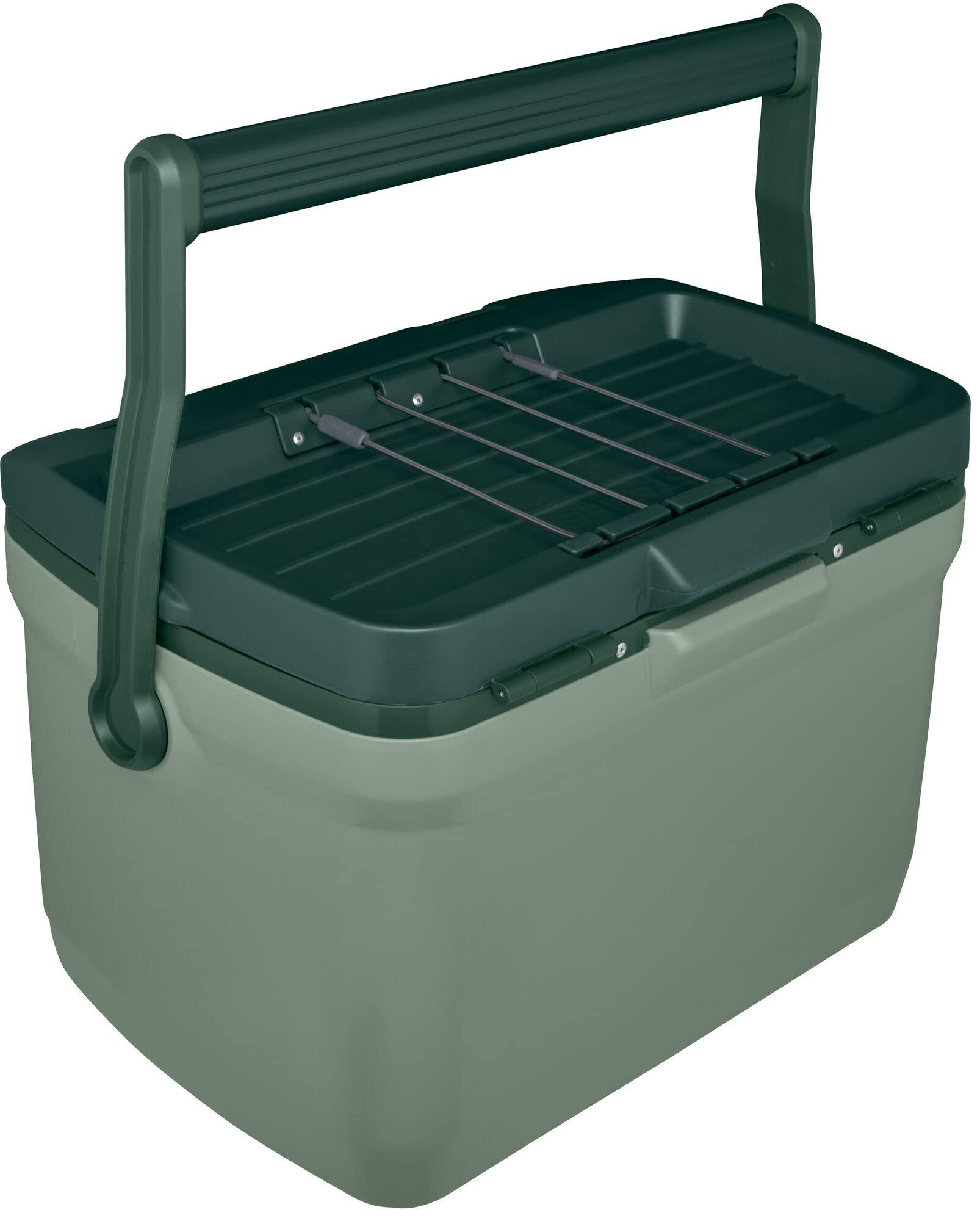 Stanley Adventure Outdoor Cooler 16 qt | Heavy Duty Outdoor Camping Cooler with Easy Carry Top Handle | 36 Hour Cooling Ice Chest for 21 Cans| BPA-Free | Stanley Green - Image 5