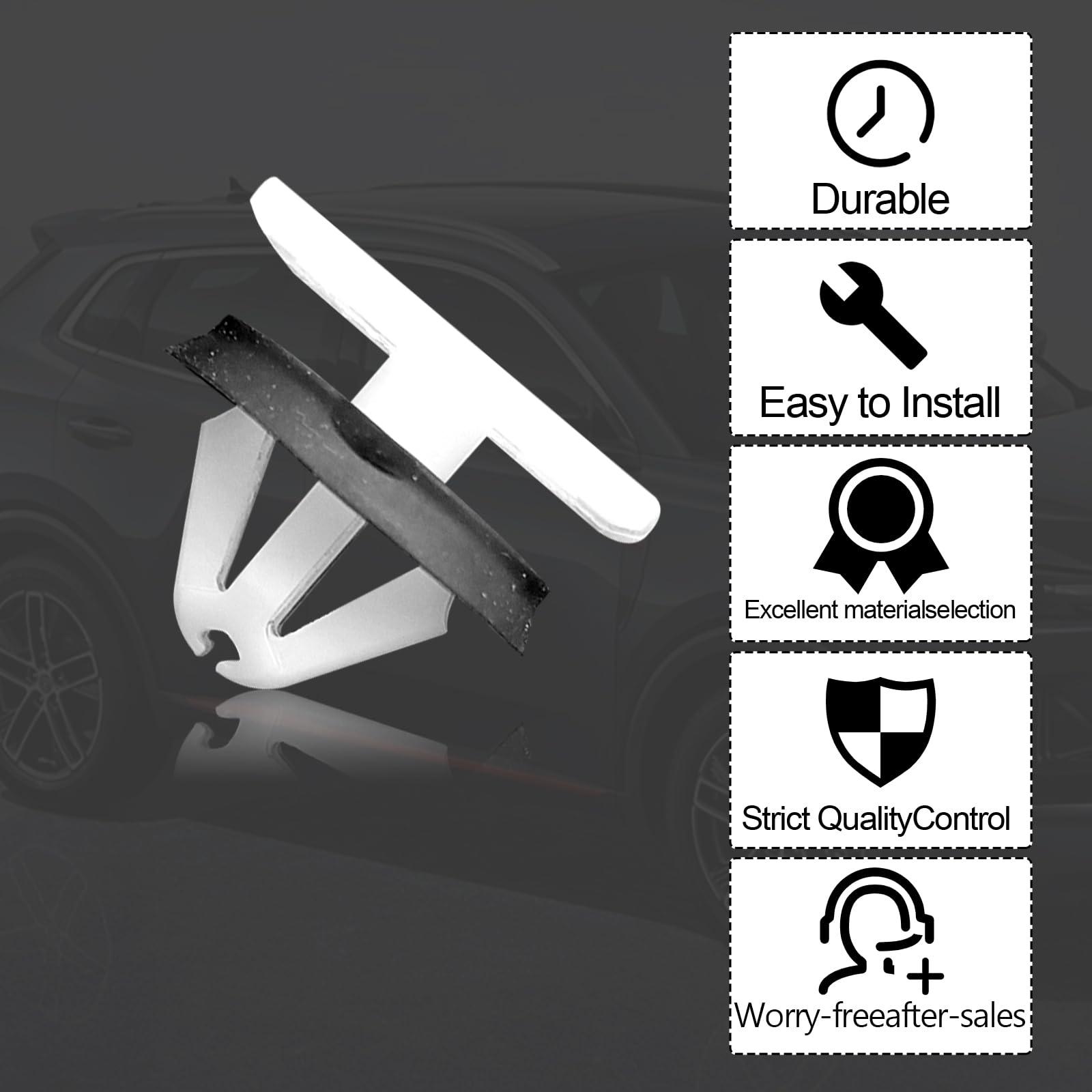 30 PCS Rocker Panel Moulding Clip, Panel Retainer Clip Replacement for GM Chevrolet Equinox Cruze Buick GMC Impala Sonic Acadia Terrain Enclave Cadillac CT6 XT5 XTS - Image 6