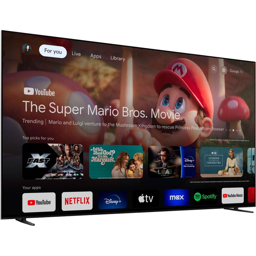 Sony K65XR80 BRAVIA 8 65 inch 4K HDR Smart OLED TV 2024 (Renewed) Bundle with 2 YR CPS Enhanced Protection Pack - Image 5