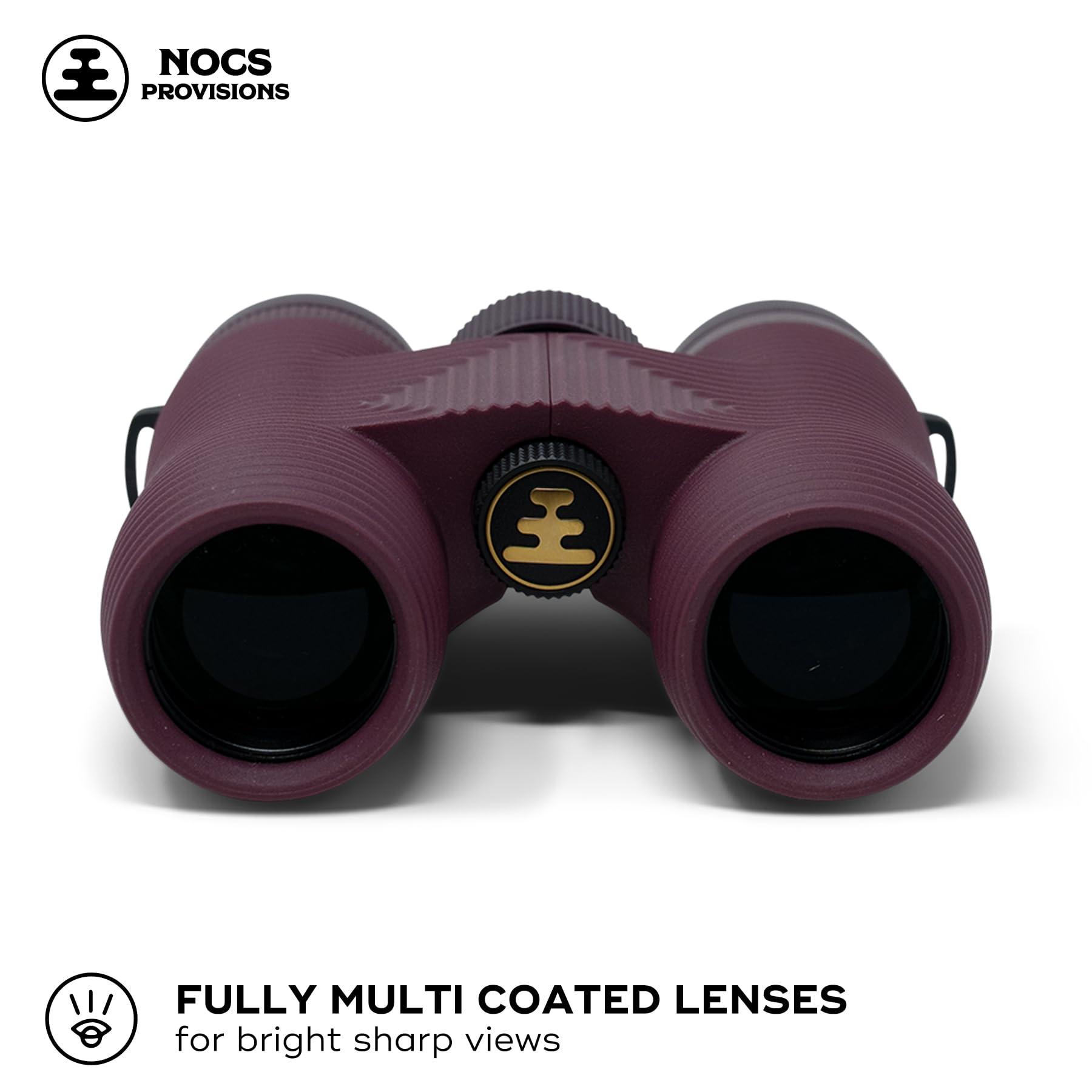 Nocs Provisions Field Issue Compact 10x32 Waterproof Binoculars, Shockproof, Fogproof, 10X Magnification, Bak4 Prism, Multi-Coated Lenses for Adults & Kids, Bird Watching, Hunting & Wildlife Viewing - Image 3