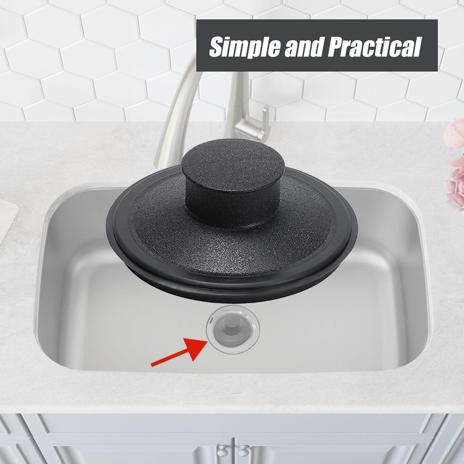 Sink Stopper Exact Replacement for InSinkErator STP-PL/STPPL for Kitchen Drain Stopper and Garbage Disposal Plug, Compatible with Standard 3-1/2" Drains from Kohler, Waste King, Whirlpool, and More - Image 5