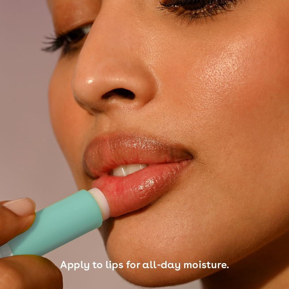 eos Natural Shea Lip Balm- Birthday Cake, All-Day Moisture Lip Care Products, 0.14 oz - Image 3