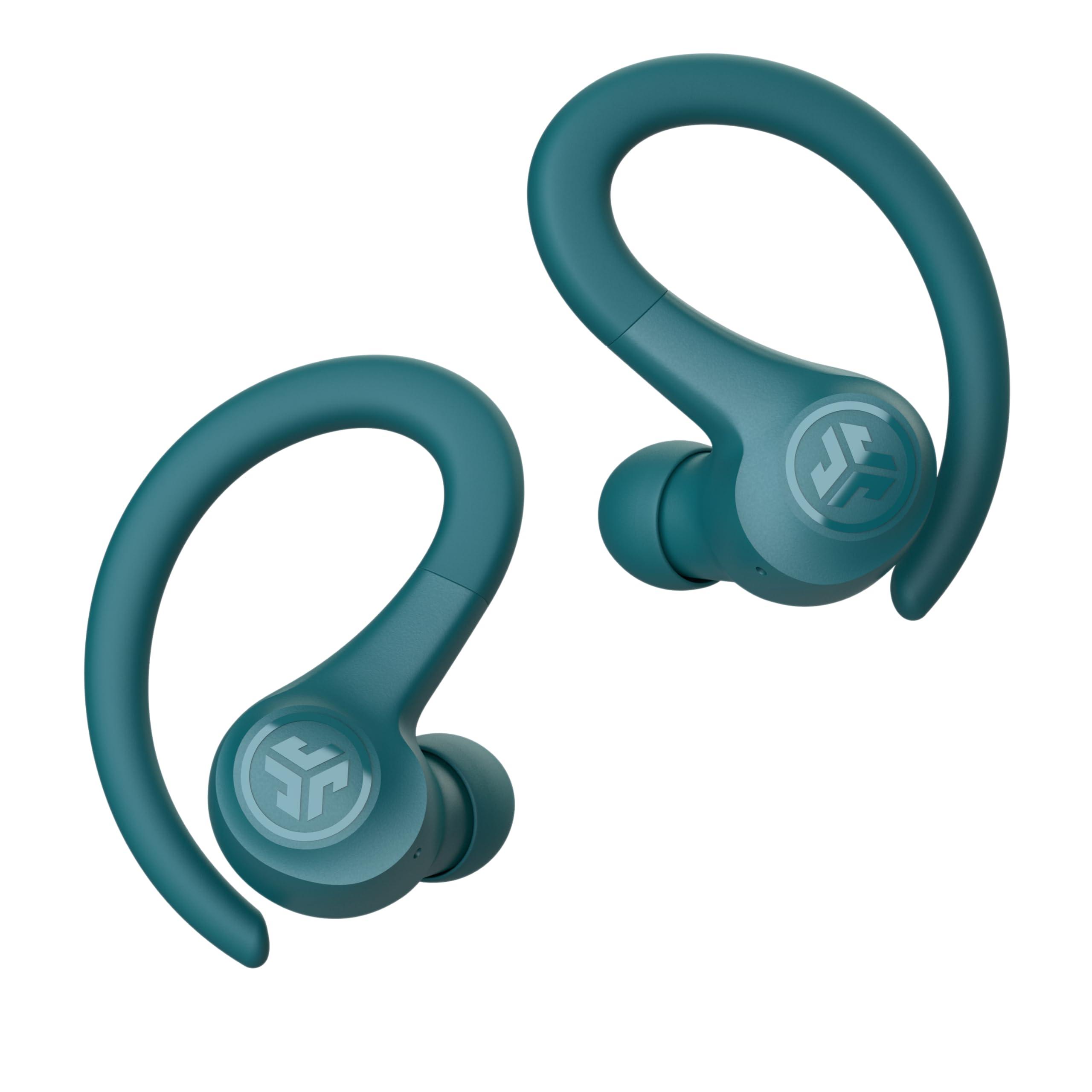 JLab Go Sport+ Wireless Workout Earbuds Featuring C3 Clear Calling, Secure Earhook Sport Design, 35+ Hour Bluetooth Playtime, and 3 EQ Sound Settings (Teal) - Image 5