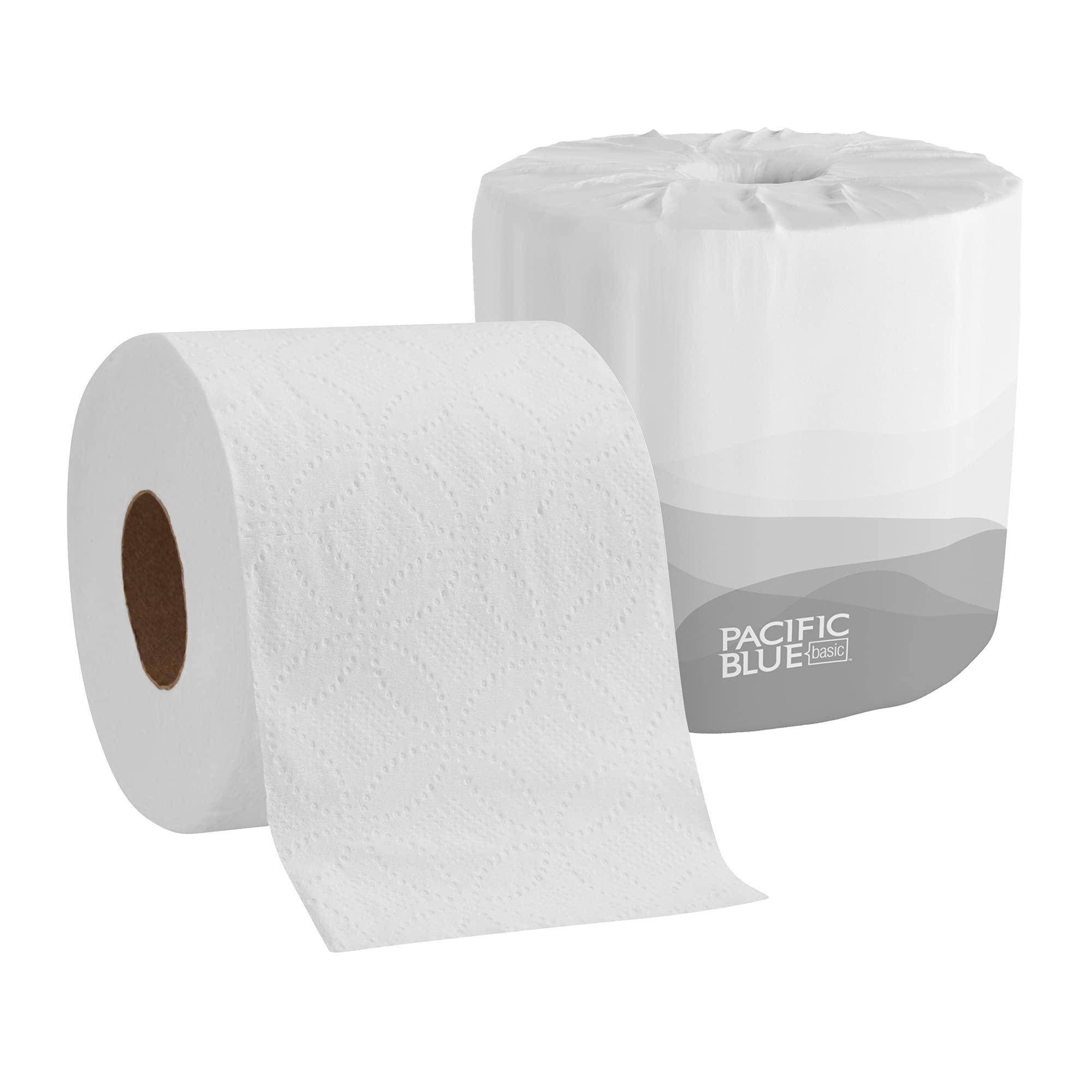 PACIFIC BLUE SELECT STANDARD ROLL EMBOSSED 2-PLY TOILET PAPER BY GP PRO (GEORGIA-PACIFIC), 80 ROLLS PER CASE - Image 4