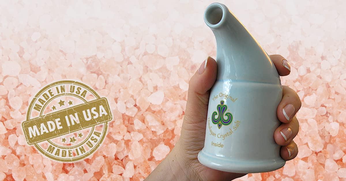 Original Himalayan Crystal Salt Inhaler for Bronchial and Lung Health | Made in USA - Image 5