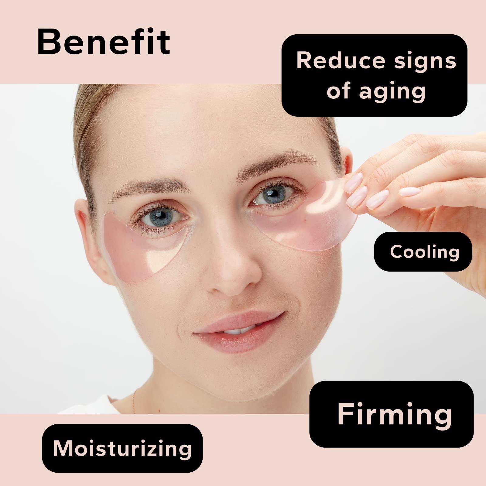 misoli Retinol & Collagen Under Eye Patches - Under Eye Patch for Puffy Eyes & Bags, Dark Circles and Puffiness, Cooling Patches for Skincare, Under Eye Patchess for Beauty & Personal Care - Image 5