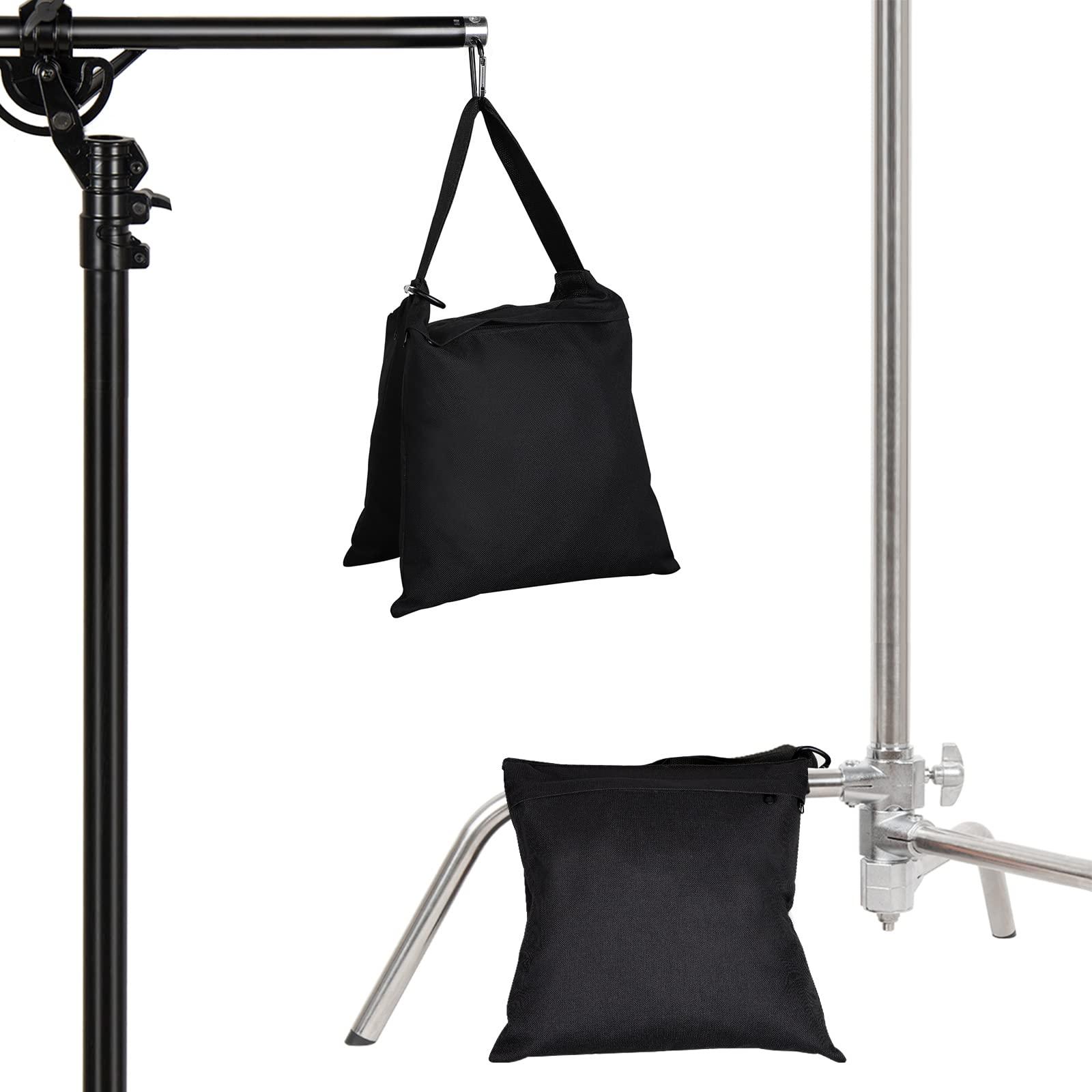 Aimosen 4 Packs Sandbags Weight Bags for Light Stand Photography Video Equipment, Heavy Duty Saddlebag for Backdrop Stand, Photo Tripod, Canopy, Pop up Tent, Umbrella Base, Fishing Chair, Picnic Table - Image 7