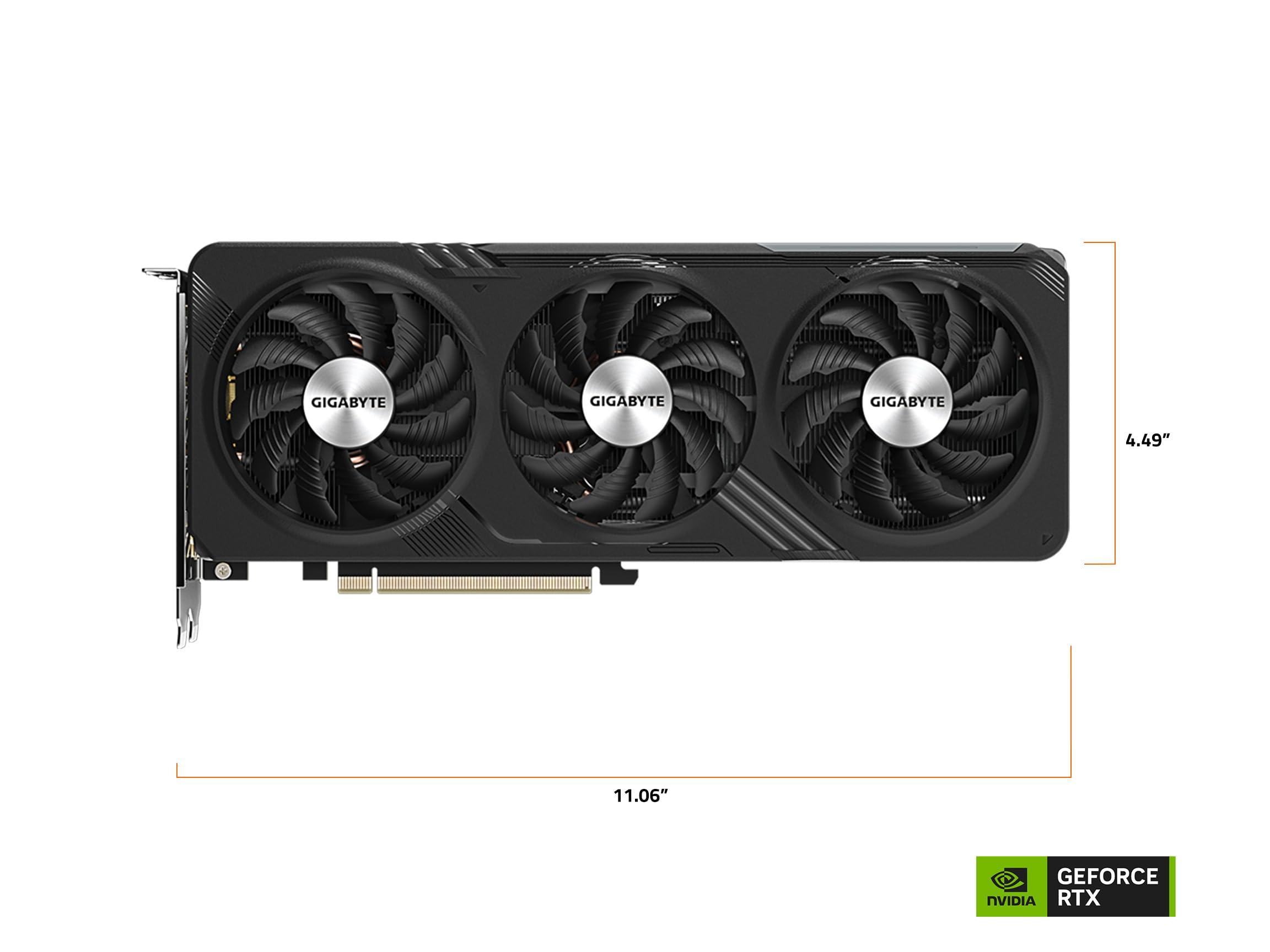 GIGABYTE GeForce RTX 4060 Gaming OC 8G Graphics Card, 3X WINDFORCE Fans, 8GB 128-bit GDDR6, GV-N4060GAMING OC-8GD Video Card - Image 9