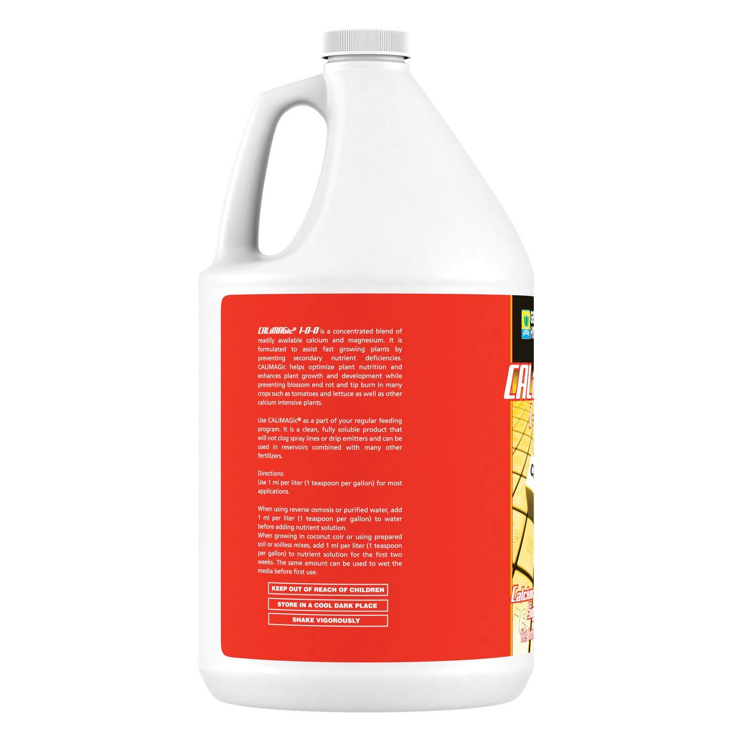 General Hydroponics CALiMAGic 1-0-0, Concentrated Blend Of Calcium & Magnesium, Secondary Nutrient Deficiencies Helps Prevent Blossom End Rot & Tip Burn, Clean, Soluble, 1-Gallon - Image 11