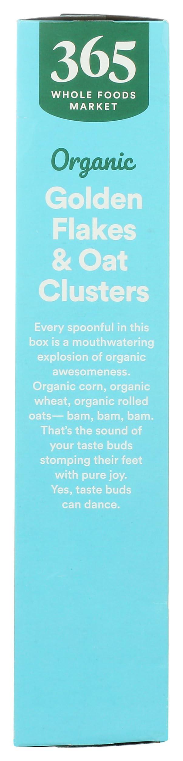 365 by Whole Foods Market, Organic Golden Flakes & Oat Clusters, 12 Ounce - Image 5