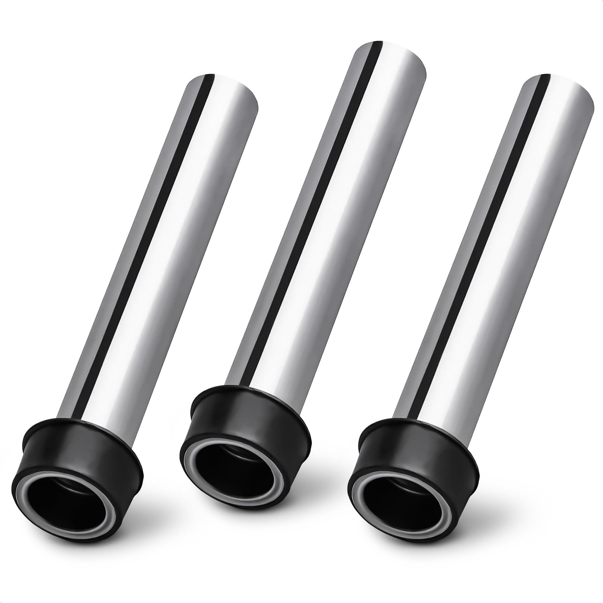 Set of 3 Bar Sink Stopper - 7.48 x 1.75" (LxD) Bar Drain Stopper Pipe for Standard Sinks, Lightweight and Simple to Use, Rust Resistant - Good for Bar and Kitchen, Suitable for Home and Commercial Use