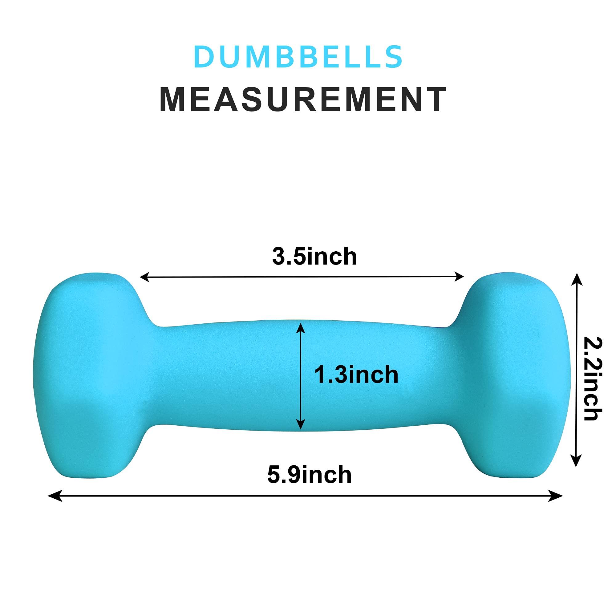 Balelinko Home Gym Equipment Workouts Strength Training Weight Loss Pilates Weights Yoga Sets Weights for Women, Men, Seniors and Youth - Image 2