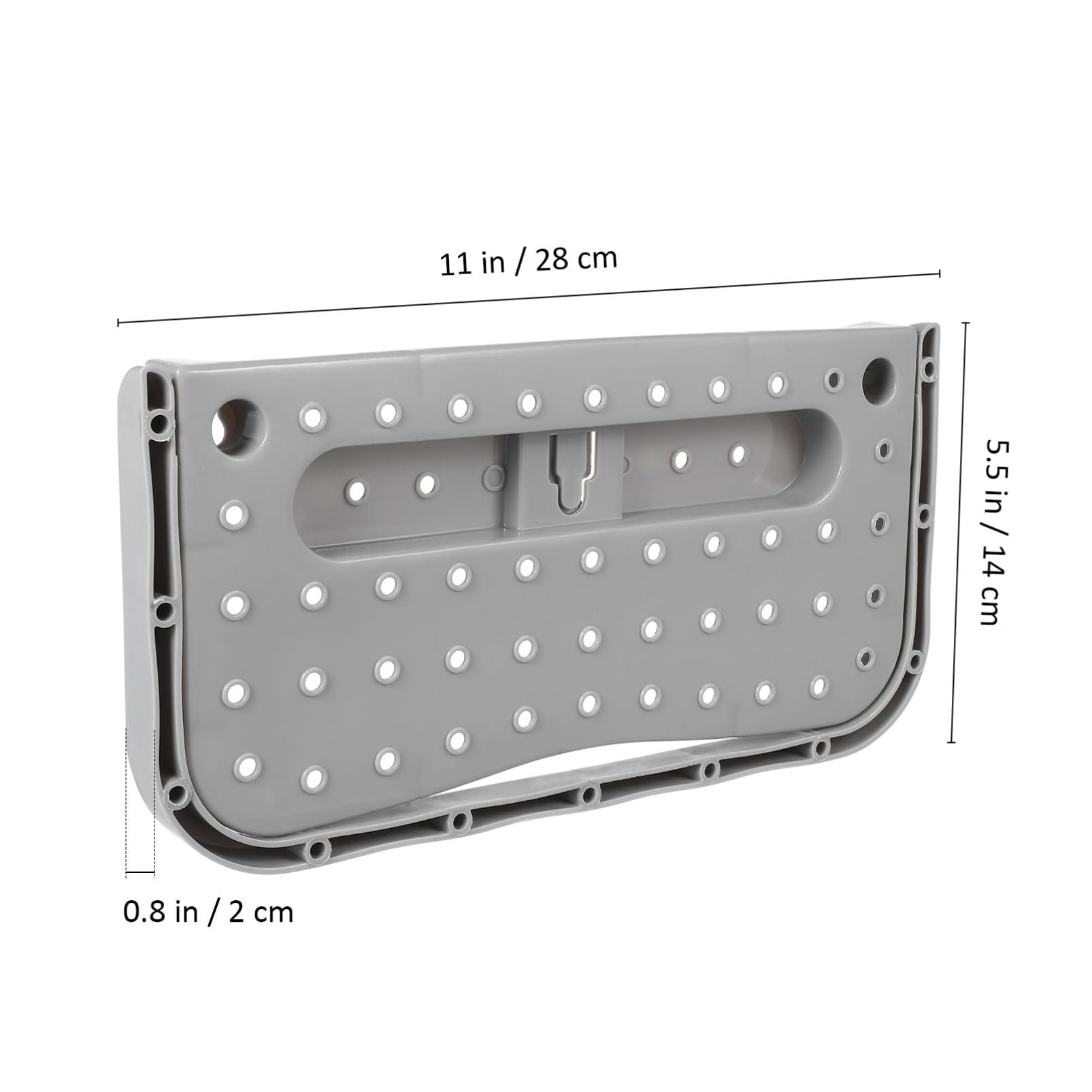 iplusmile 4Pcs RV Shoe Storage Racks - Wall Mounted Foldable Camper Shoe Organizer Shelf - Space-Saving Various Footwear Holder Essential Accessories for Travel Trailers - Image 3