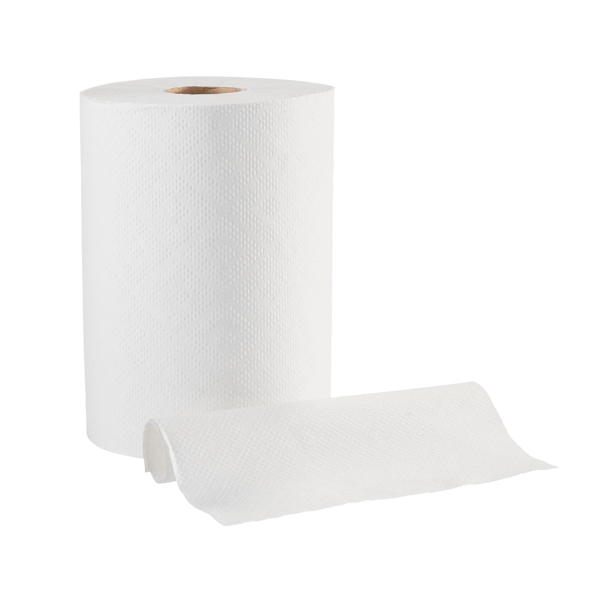 Pacific Blue Basic Paper Towel Rolls by GP PRO (Georgia-Pacific), White, 28706, 350 Feet Per Roll, 12 Rolls Per Case - Image 2