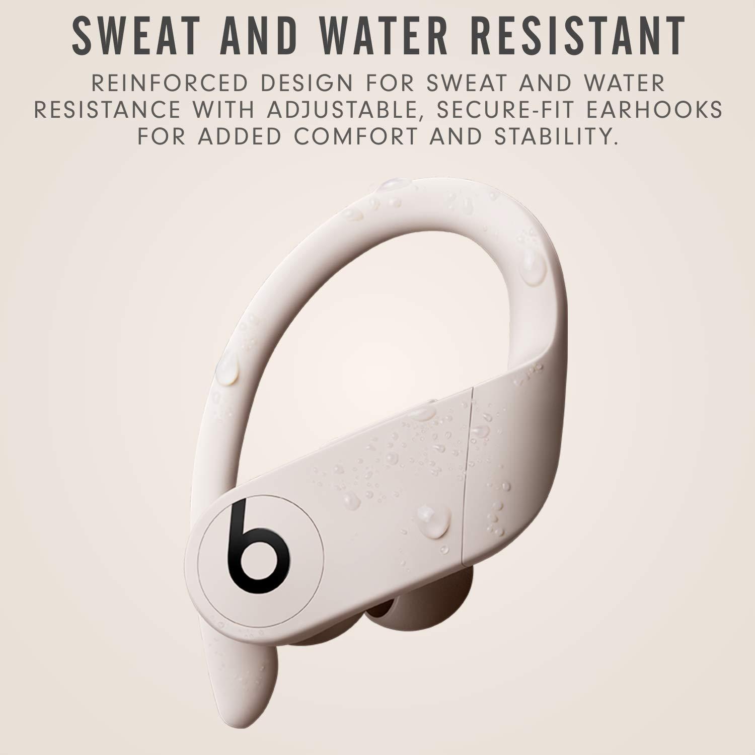 Beats Powerbeats Pro Wireless Earbuds - Apple H1 Headphone Chip, Class 1 Bluetooth Headphones, 9 Hours of Listening Time, Sweat Resistant, Built-in Microphone - Ivory - Image 3