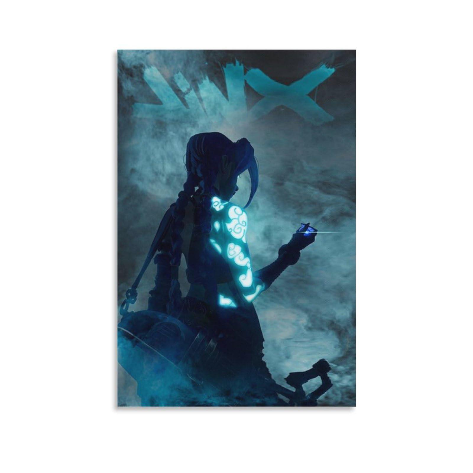 MWKGQXKL Arcane Canvas Poster Wall Art Decor Print Picture Paintings for Living Room Bedroom Decoration 16x24inch(40x60cm)