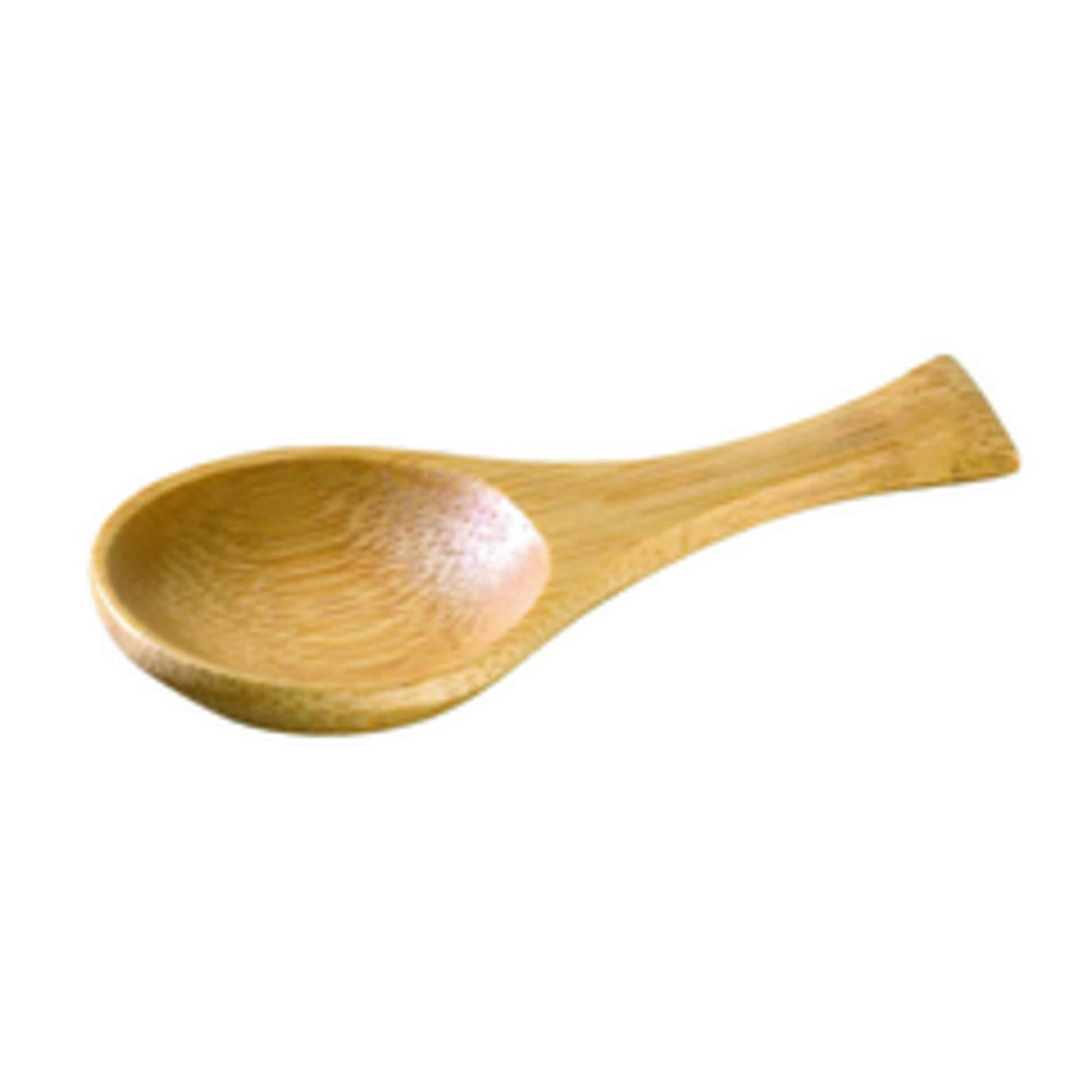 PacknWood 209BBIWAKI - Wooden Spoons for Serving - Biodegradable Bamboo Perfect for Serving, Tasting or Eating - Wood Cooking Spoon - Wooden Tasting Spoons (0.25 oz, 3.7" x 1.8") (Case of 500) - Image 1