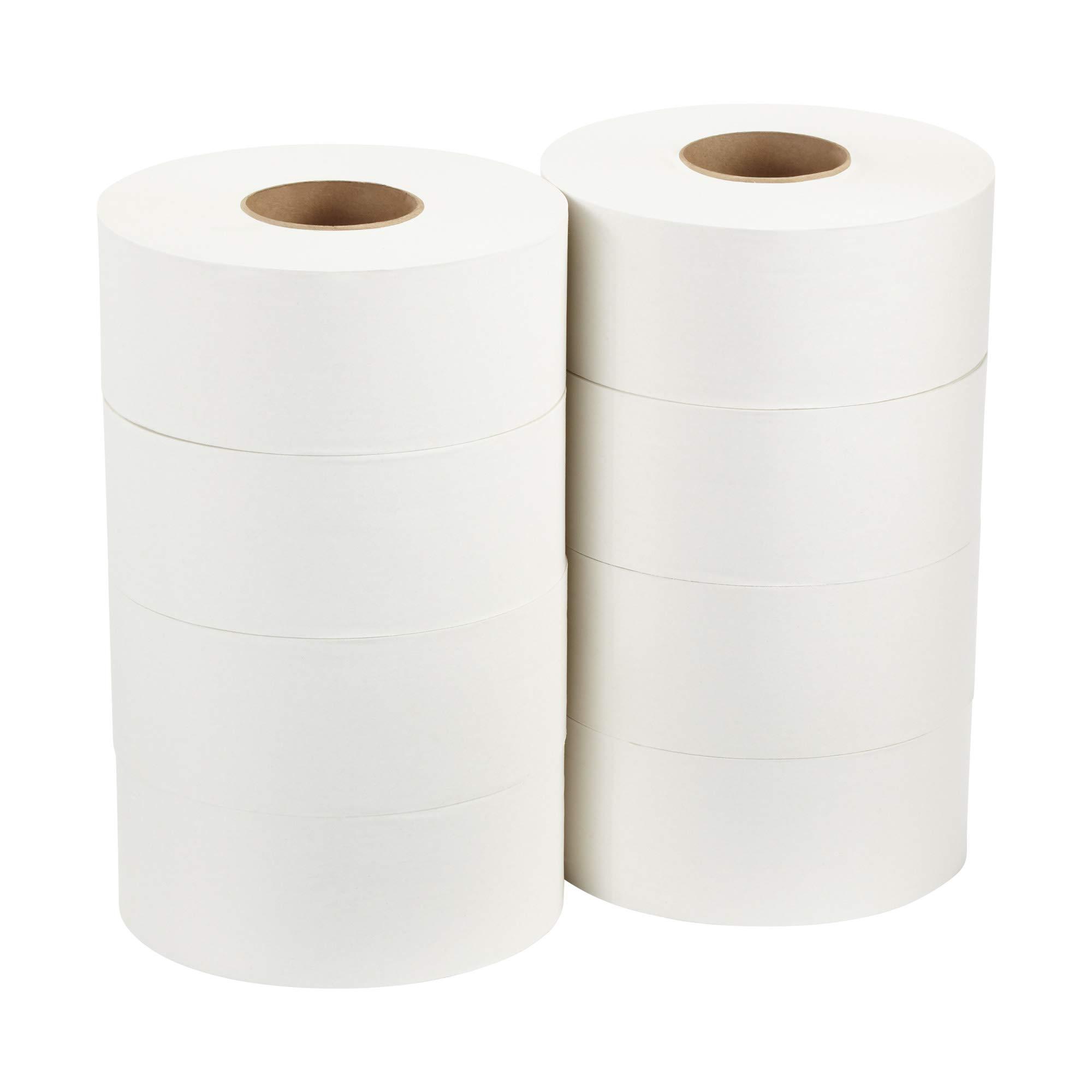 PACIFIC BLUE BASIC® JUMBO JR. 2-PLY HIGH-CAPACITY TOILET PAPER, WHITE, 8 ROLLS PER CASE - Image 3