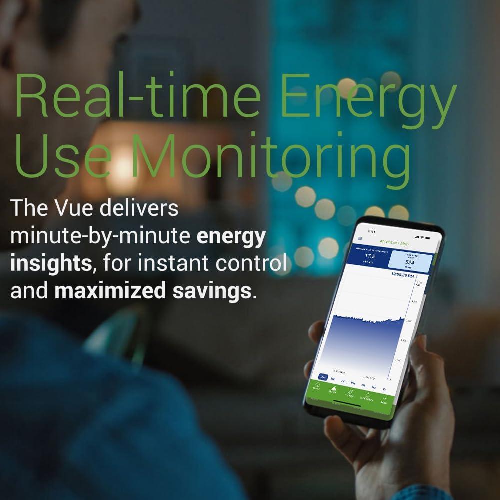 Emporia Vue 3 Home Energy Monitor - Smart Home Automation Module and Real Time Electricity Usage Monitor, Power Consumption Meter, Solar and Net Metering for UL Certified Safe Energy Monitoring - Image 7