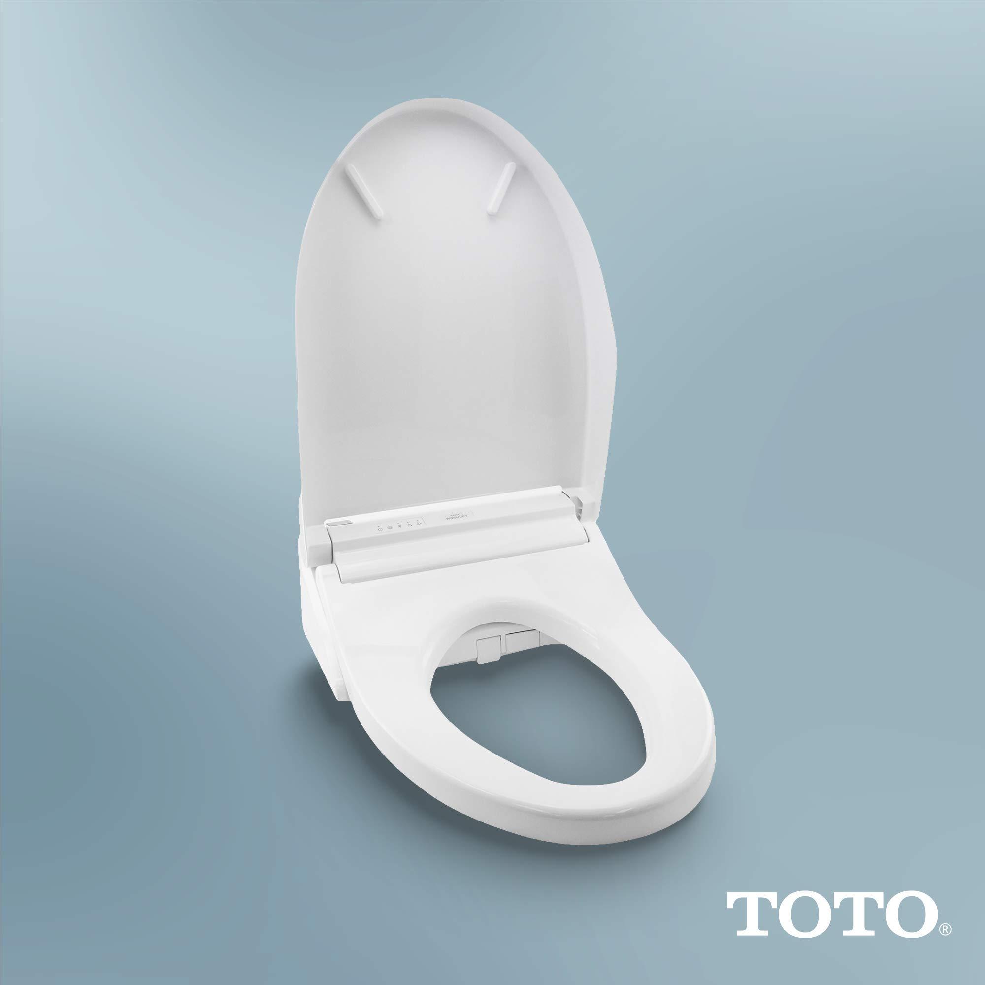 TOTO SW3084#01 WASHLET C5 Electronic Bidet Toilet Seat with PREMIST and EWATER+ Wand Cleaning, Elongated, Cotton White - Image 24