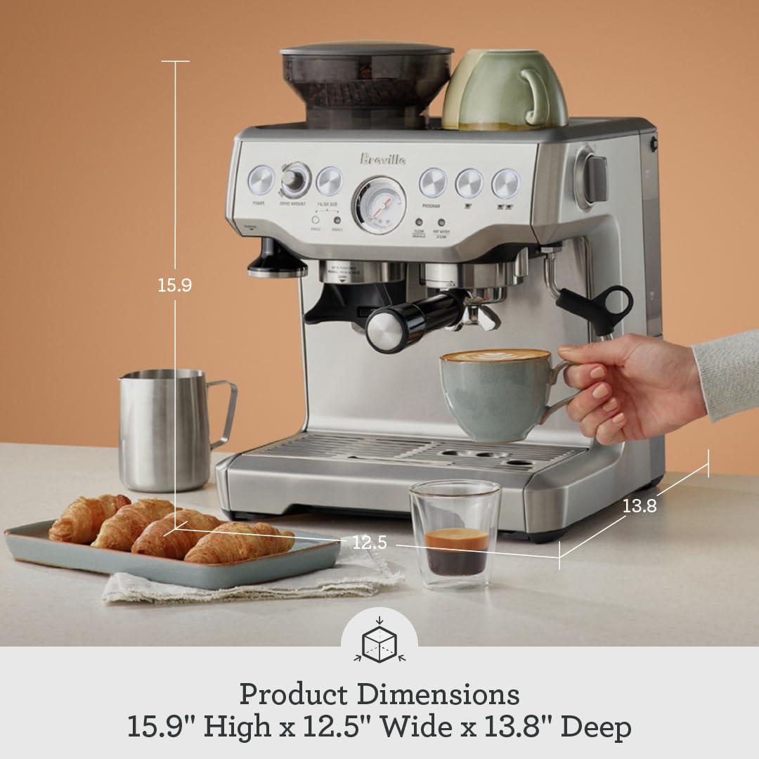 Breville RM-BES870XL Barista Express Espresso Machine, Stainless Steel (Certified Remanufactured) - Image 3