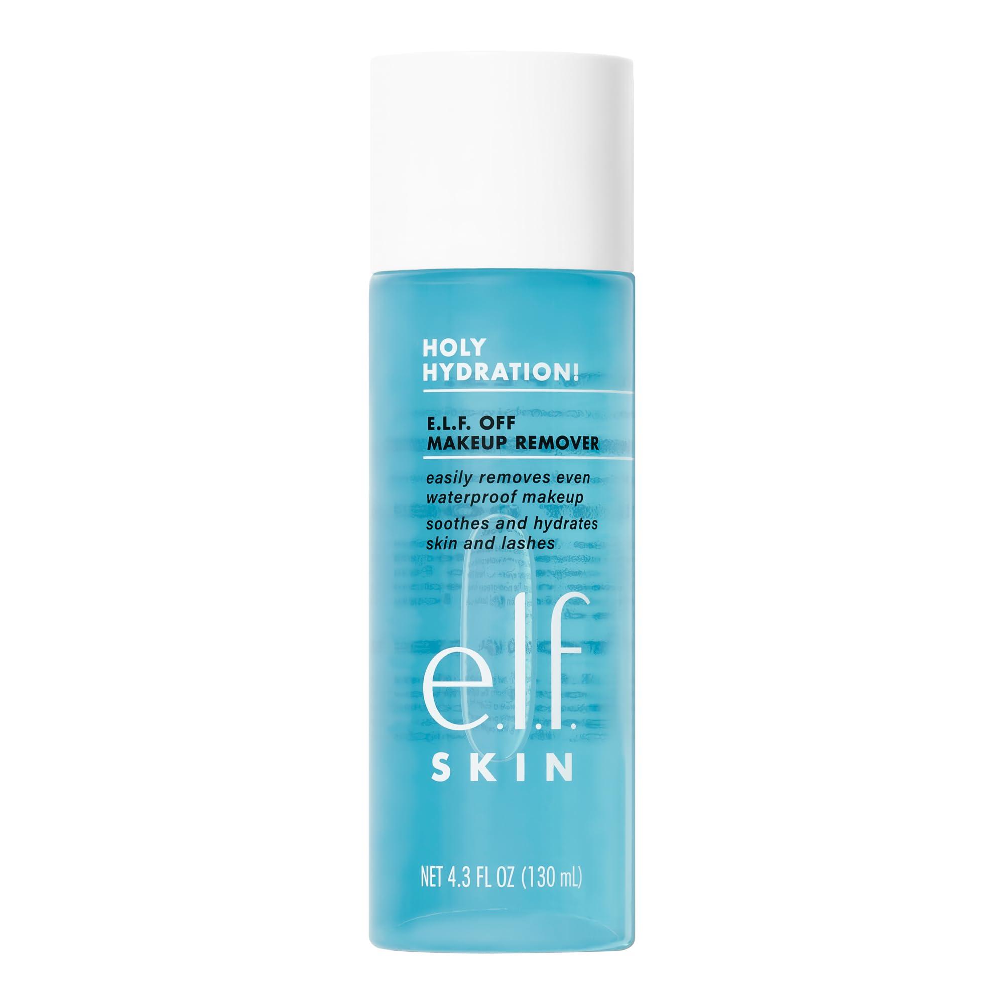 e.l.f. SKIN Holy Hydration Off Makeup Remover, Liquid Makeup Remover For Eye, Lip & Face Makeup, Gentle Formula, Vegan & Cruelty-free - Image 1