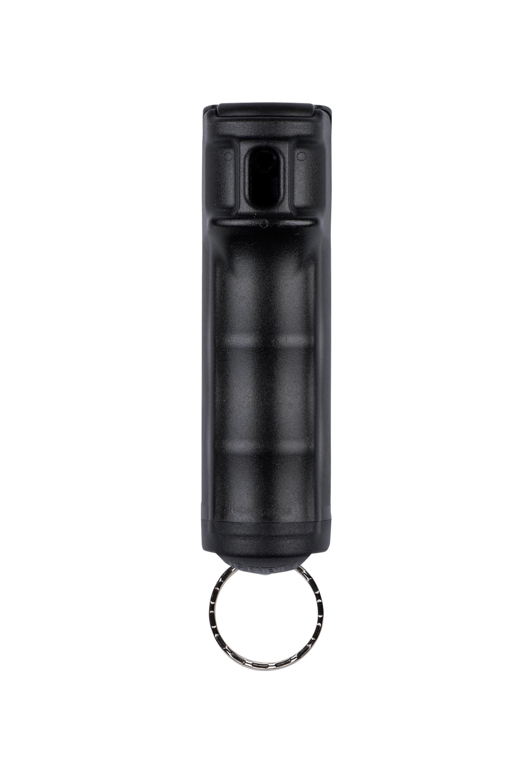 SABRE Pepper Spray & 2-in-1 Stun Gun with Flashlight, Self Defense Kit, Fast Flip Top Safety, Finger Grip for Better & Faster Aim, Painful 1.60 µC Charge, 120 Lumen LED Light, Rechargeable, 0.54 fl oz - Image 6