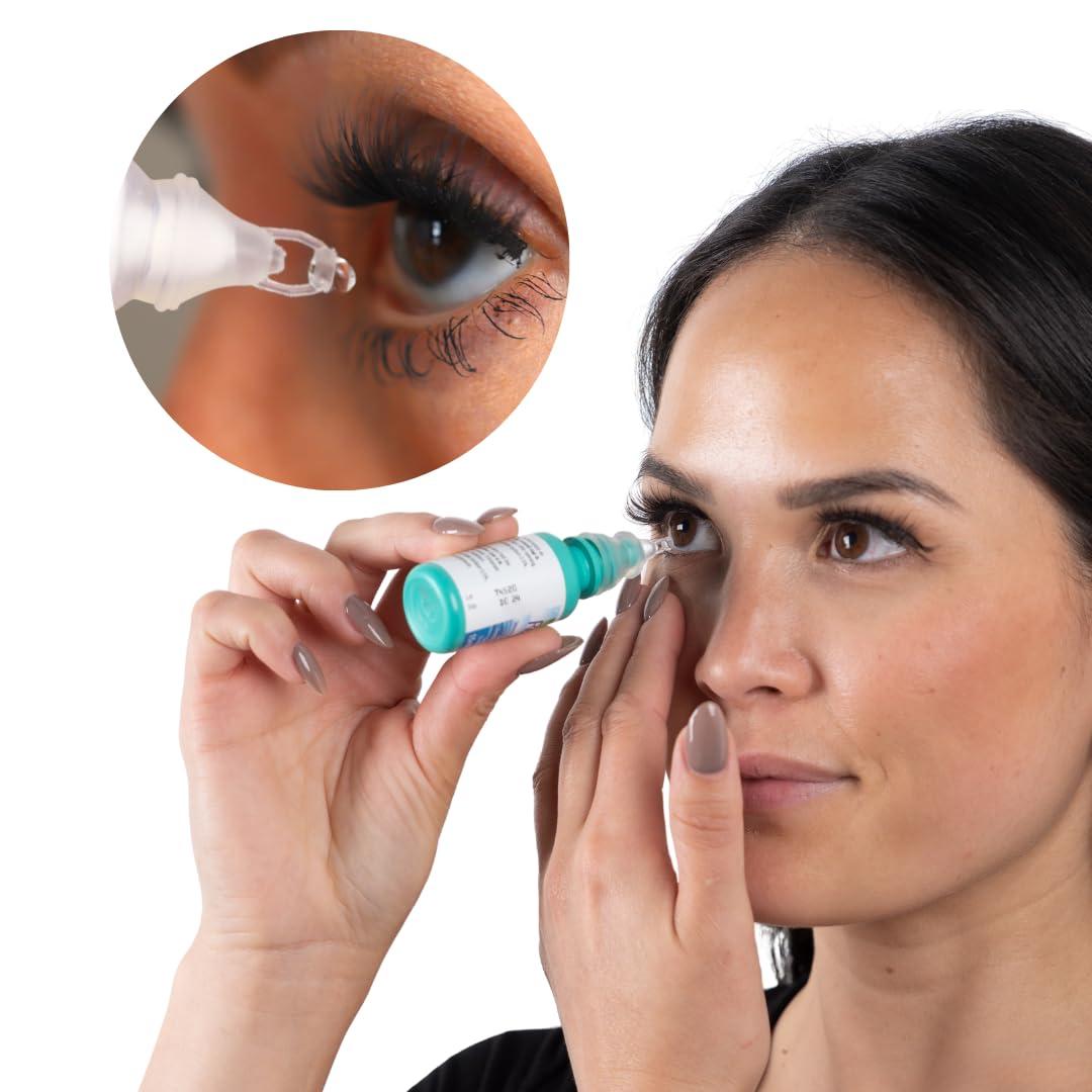 Precision Dropper - Eye Drop Assist Device – Mess-Free Eyedrop – No Head Tilt, Less Flinching, and Comfortable use - Compatible with Most Bottles - Eyedropper Dispenser (1-Pack)