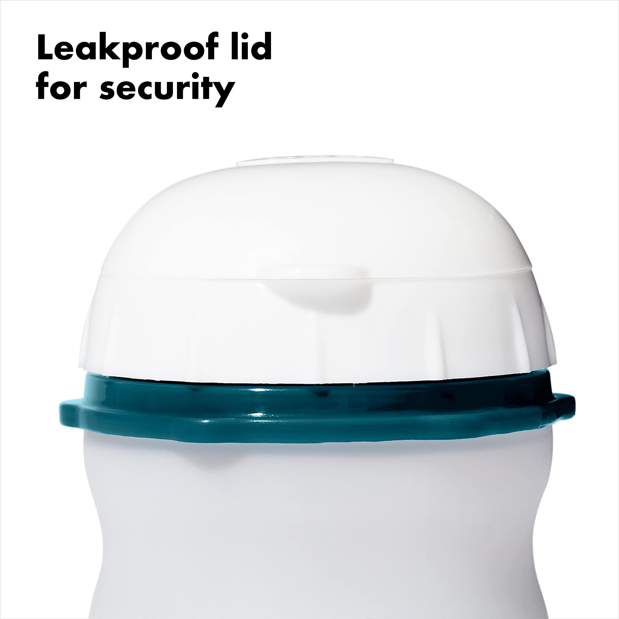 OXO Good Grips Prep & Go Leakproof Silicone Squeeze Bottle, White - Image 3
