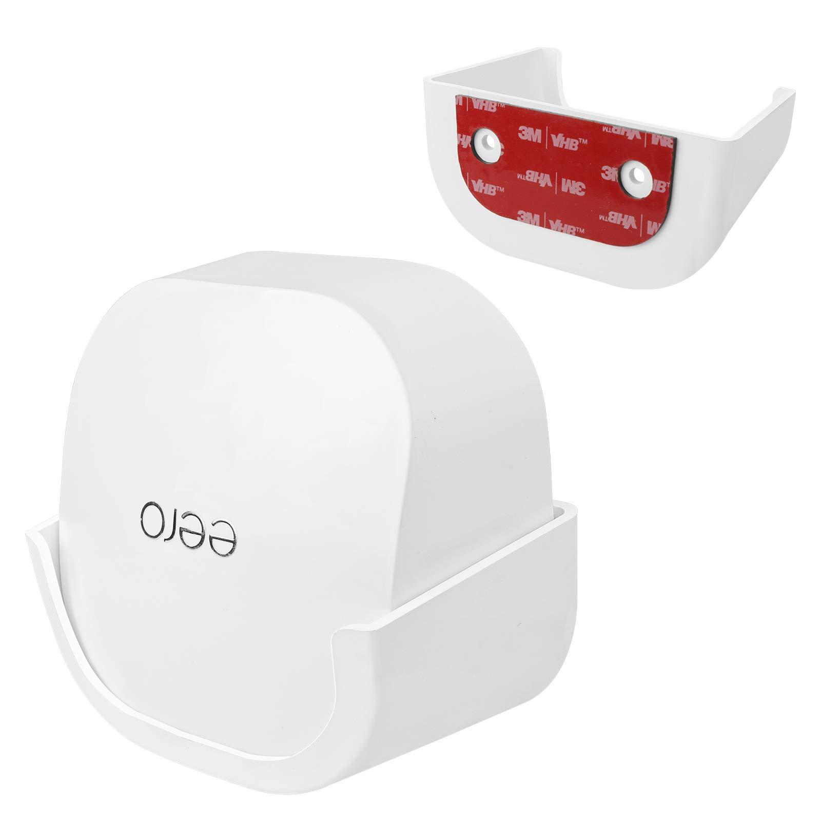 Wall Mount for eero 6, Screwless Strong Adhesive Bracket for eero 6 Mesh WiFi Router (1 Pack) (Not for eero 6+)
