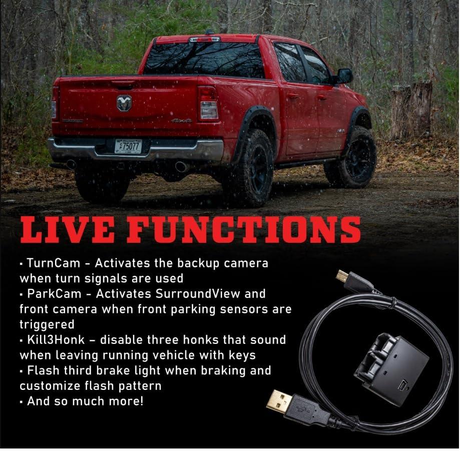 Z Automotive Tazer Programmer fits 2018 2024 Ram 1500 DT & 2021 2024 Ram TRX | Customize Over 65 Vehicle Settings | Advanced Lighting Options - Image 4