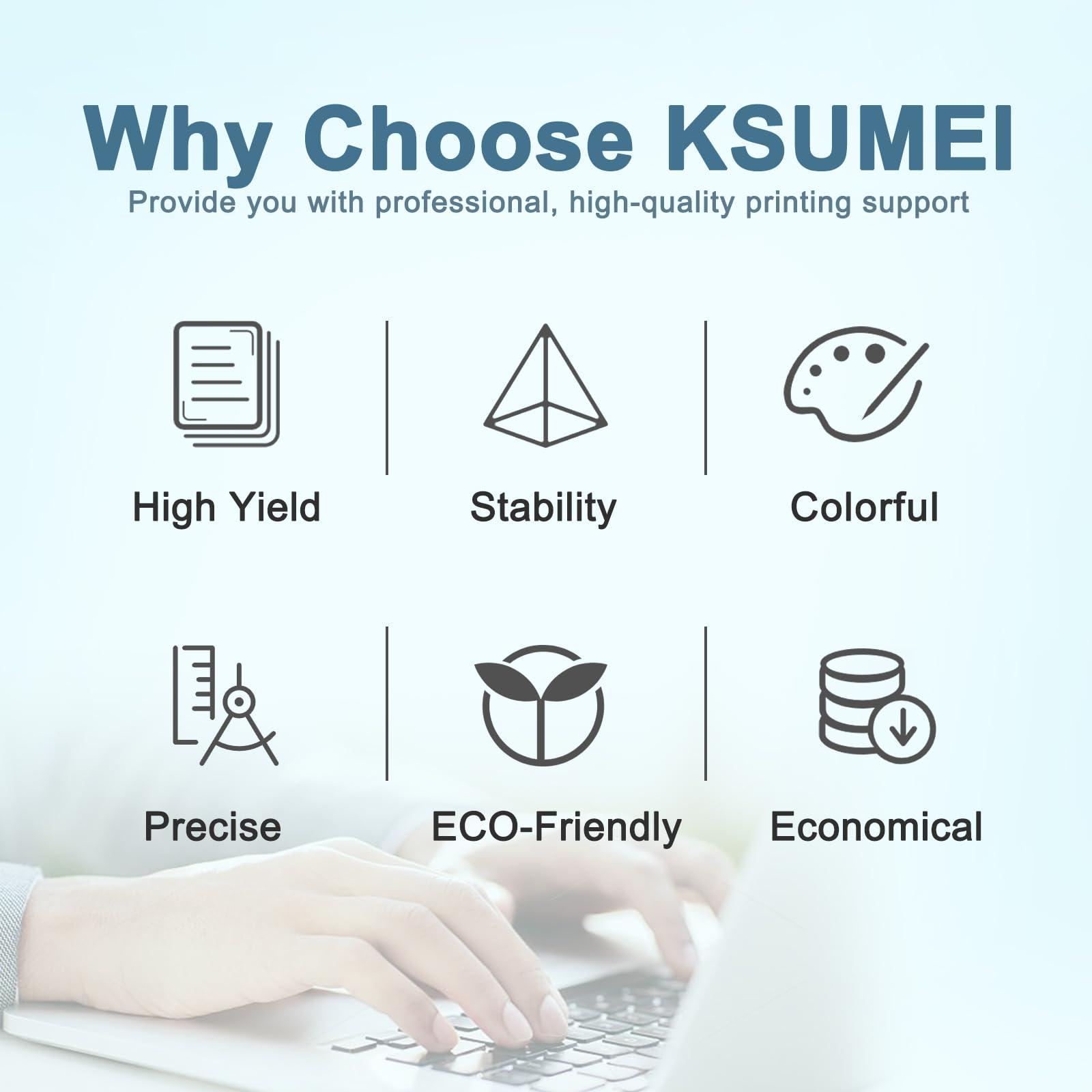 KSUMEI Ink Refill Kit for HP 21 22 60 61 62 63 64 65 67 67XL 94 95 96 564 711 901 902 920 932 933 934 940 950 951 952 970 971 Ink Cartridge Bottle (2*Black, 100 ml) - Image 7